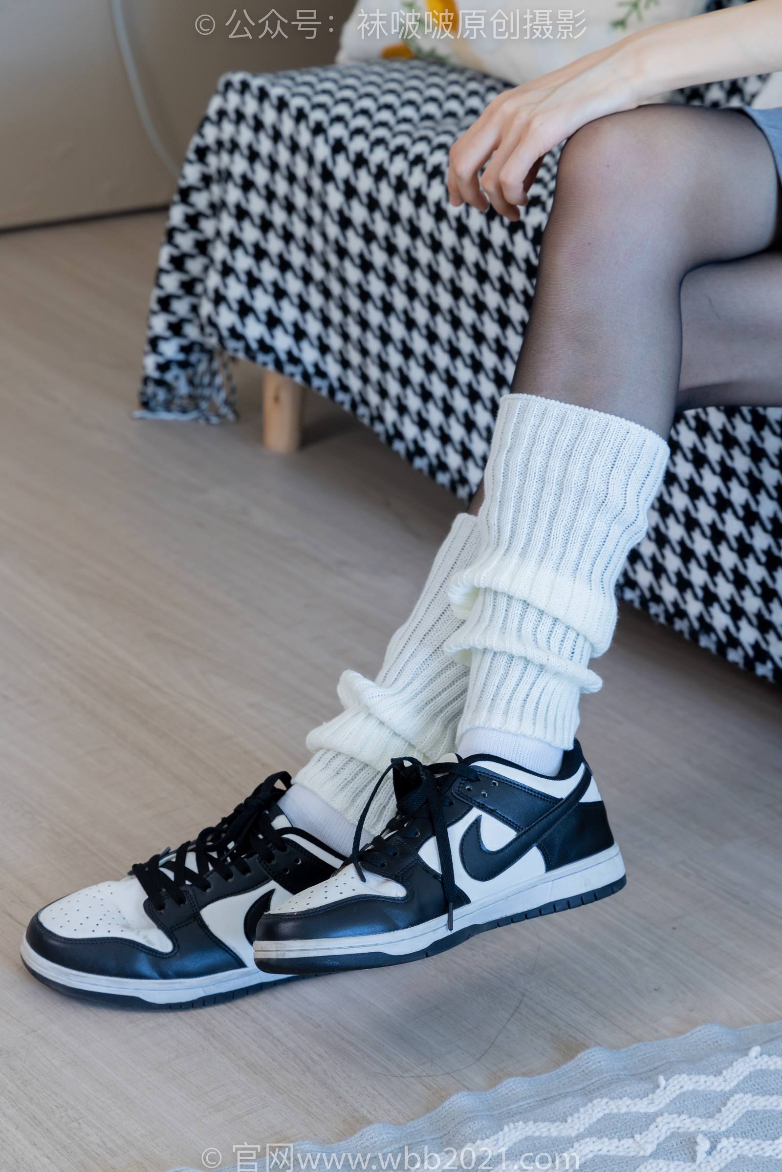 图片[21]-[BoBoSocks袜啵啵]NO.333 雪糕-板鞋、白棉袜、黑丝、堆堆袜套[140P] – 速更版-美库