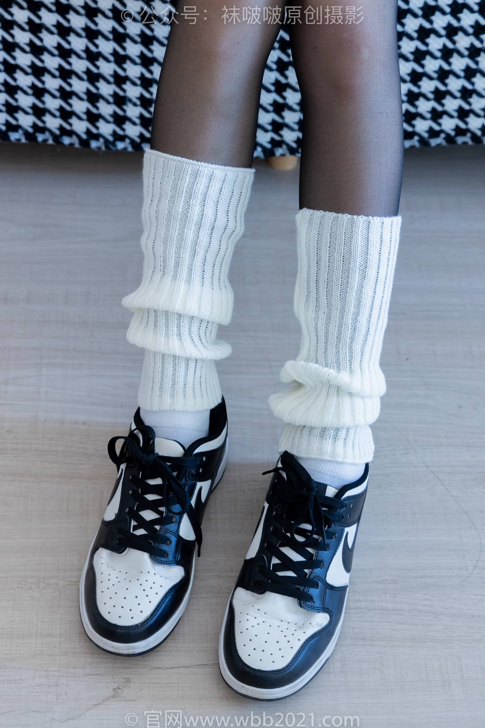图片[24]-[BoBoSocks袜啵啵]NO.333 雪糕-板鞋、白棉袜、黑丝、堆堆袜套[140P] – 速更版-美库