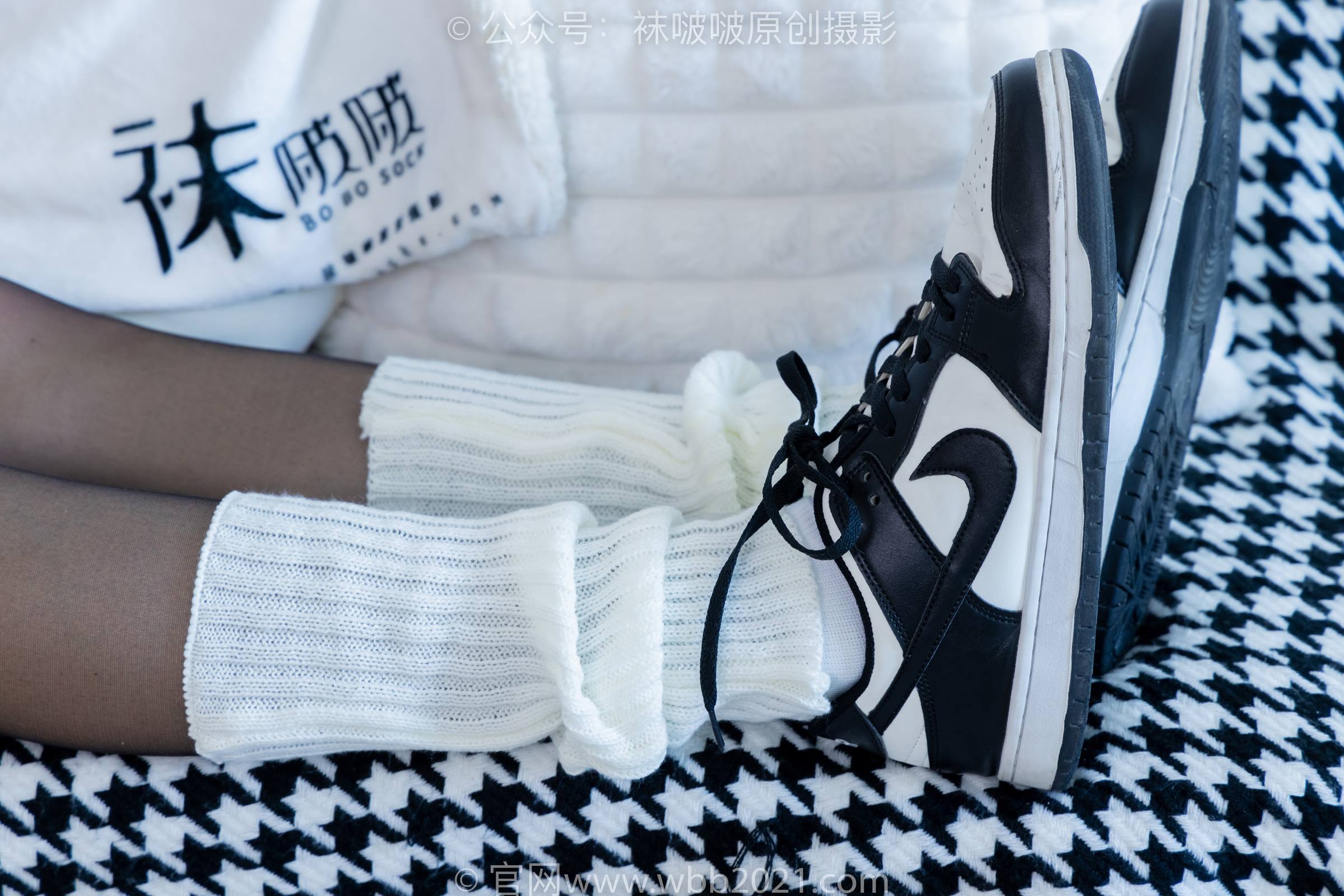 图片[34]-[BoBoSocks袜啵啵]NO.333 雪糕-板鞋、白棉袜、黑丝、堆堆袜套[140P] – 速更版-美库