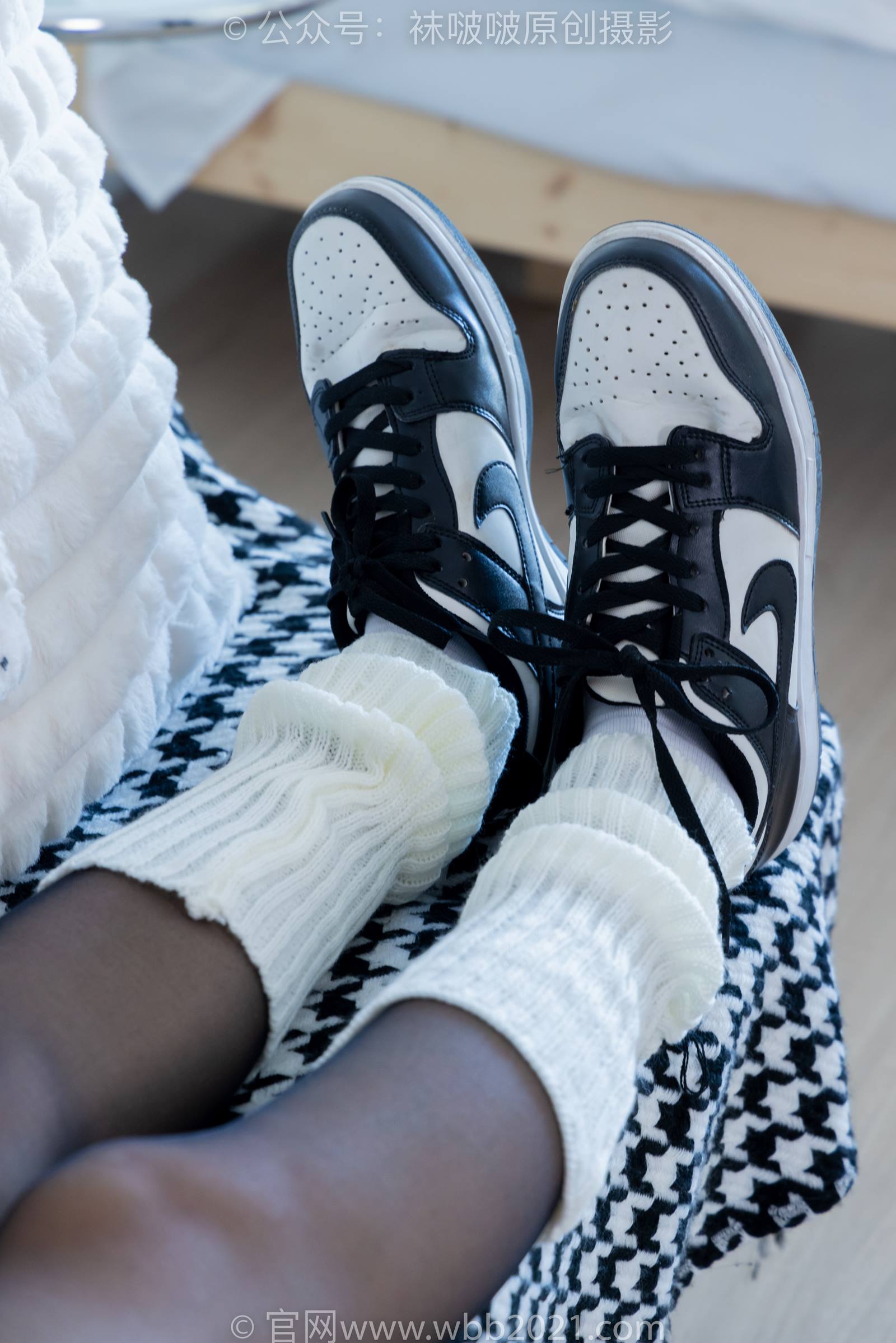 图片[35]-[BoBoSocks袜啵啵]NO.333 雪糕-板鞋、白棉袜、黑丝、堆堆袜套[140P] – 速更版-美库