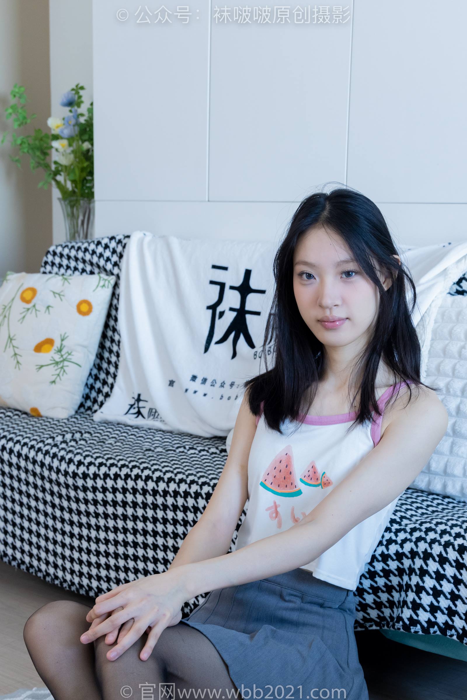 图片[46]-[BoBoSocks袜啵啵]NO.333 雪糕-板鞋、白棉袜、黑丝、堆堆袜套[140P] – 速更版-美库