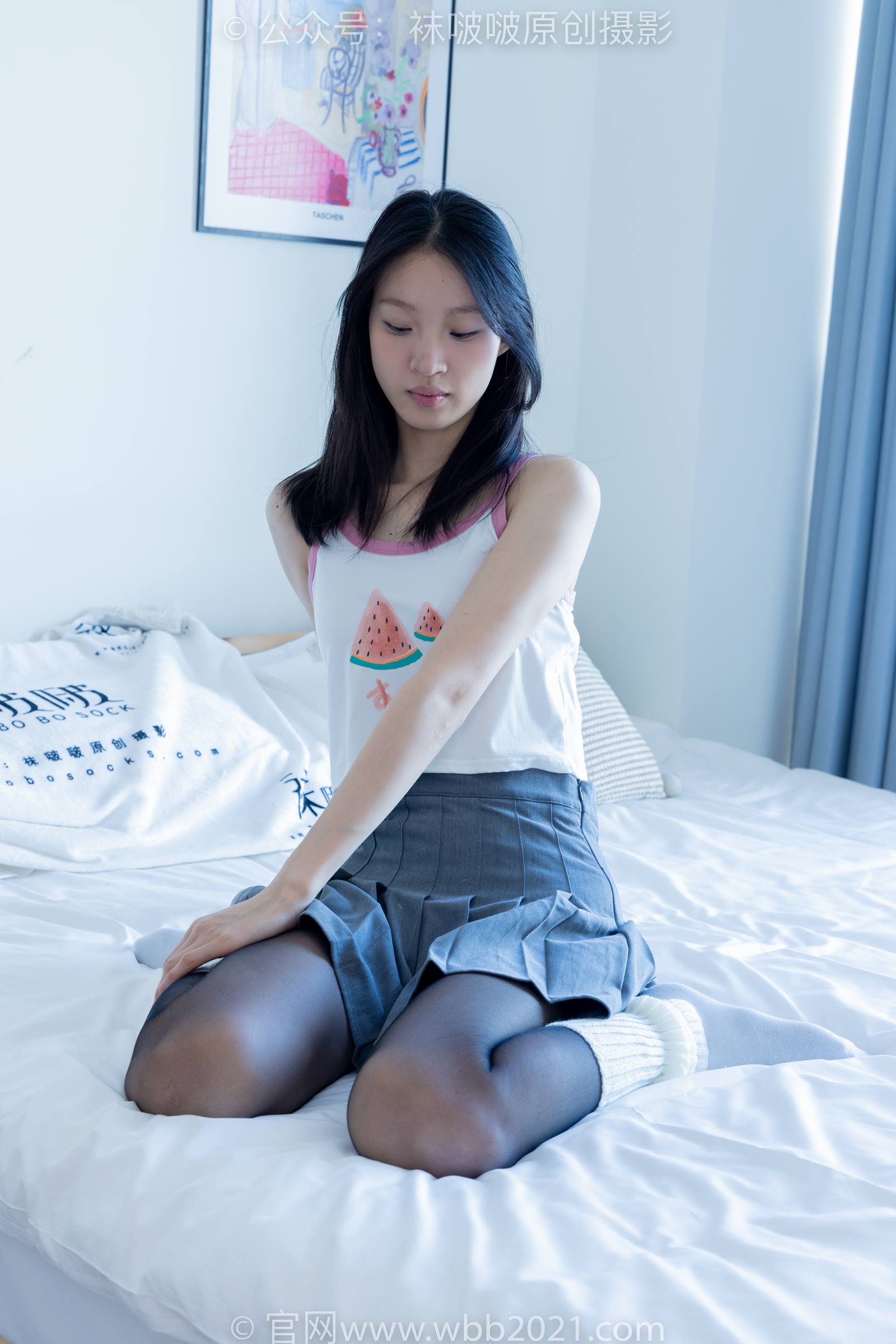 图片[59]-[BoBoSocks袜啵啵]NO.333 雪糕-板鞋、白棉袜、黑丝、堆堆袜套[140P] – 速更版-美库