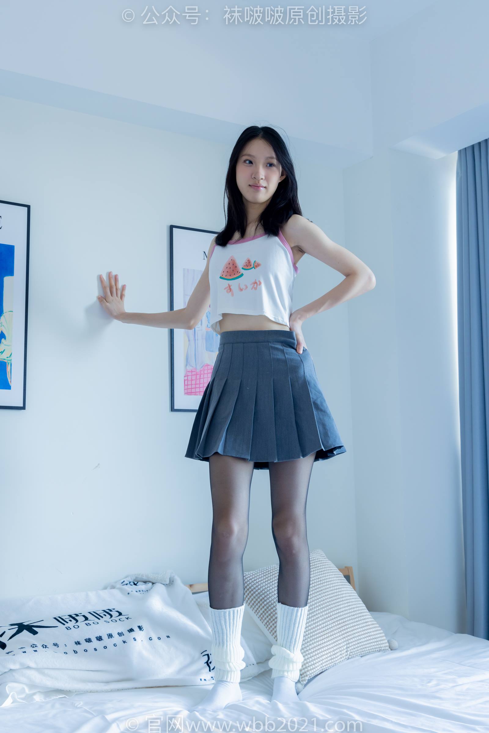 图片[71]-[BoBoSocks袜啵啵]NO.333 雪糕-板鞋、白棉袜、黑丝、堆堆袜套[140P] – 速更版-美库