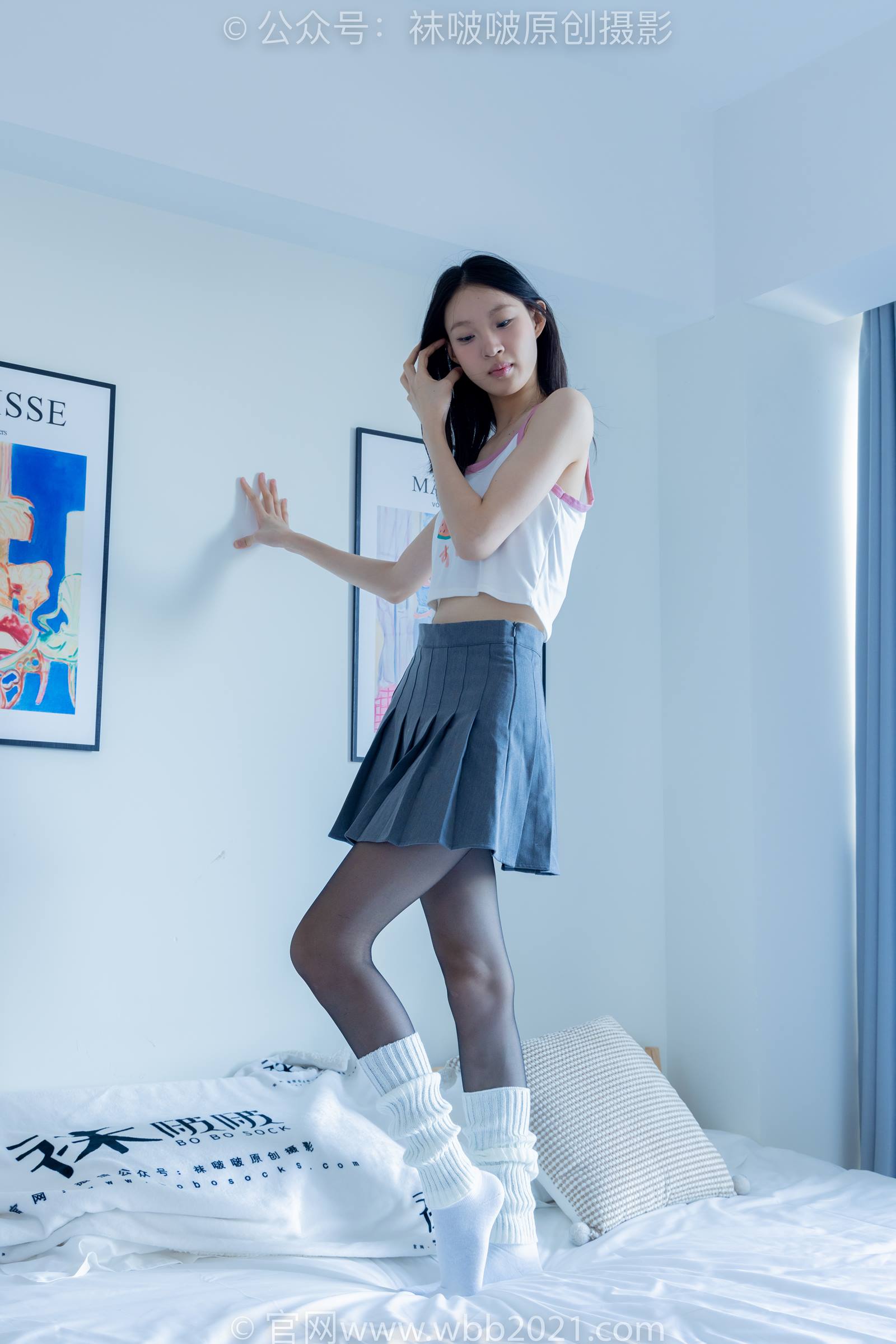 图片[72]-[BoBoSocks袜啵啵]NO.333 雪糕-板鞋、白棉袜、黑丝、堆堆袜套[140P] – 速更版-美库