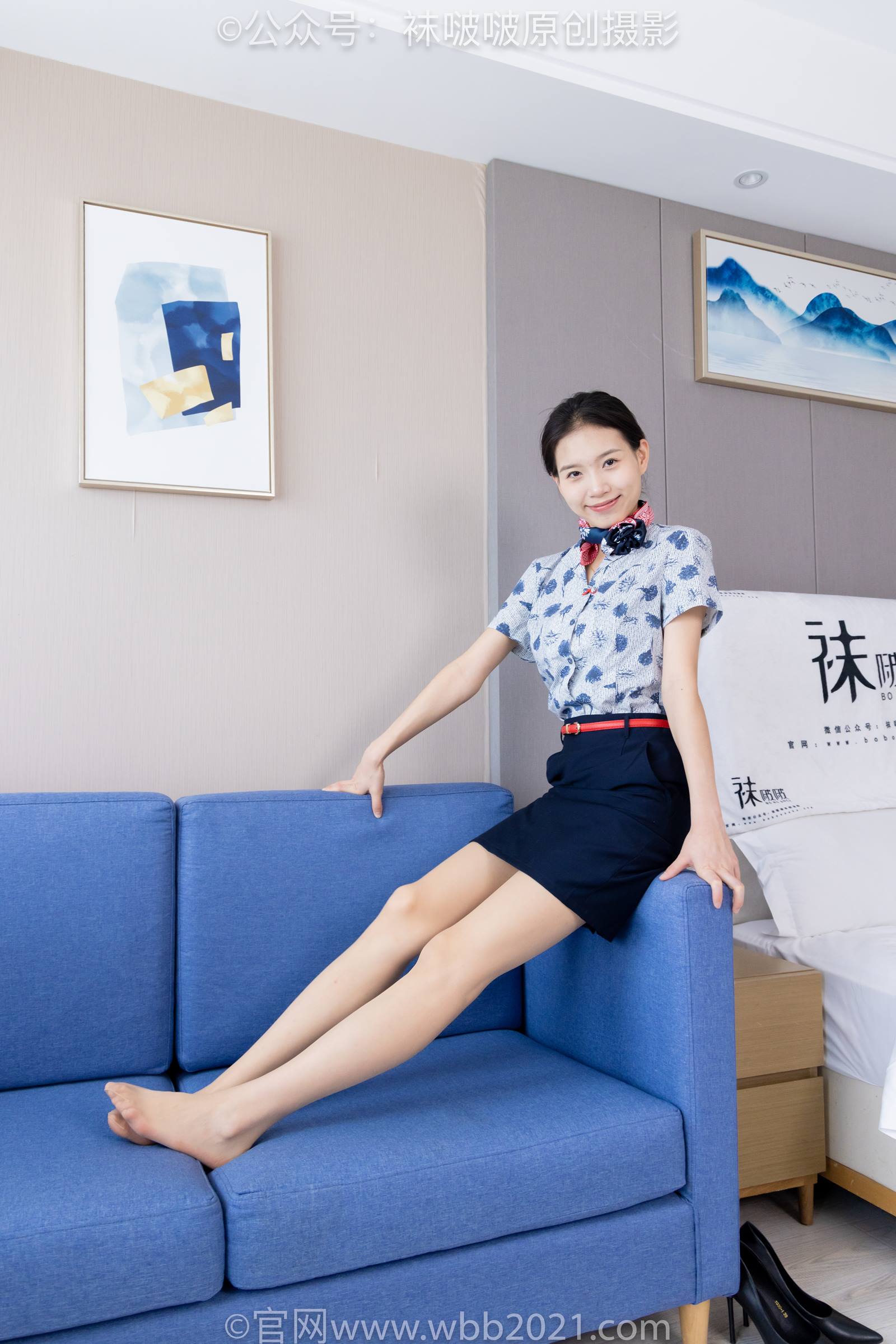 图片[47]-[BoBoSocks袜啵啵]NO.334 芝士-东航制服、两双高跟鞋、薄肉丝、薄灰丝[141P] – 速更版-美库