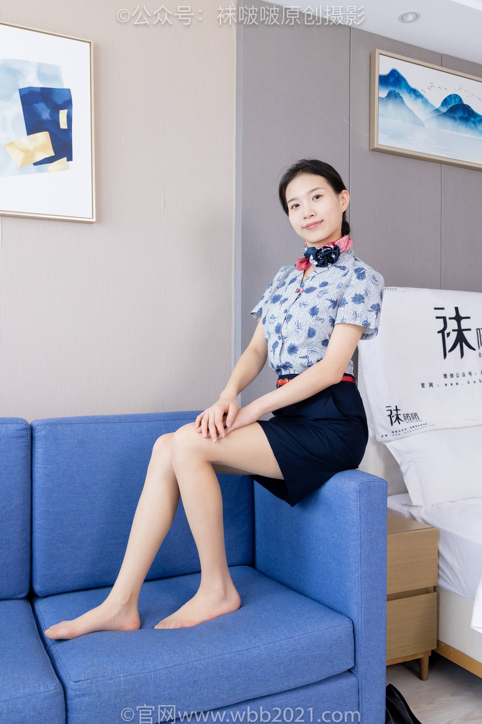 图片[50]-[BoBoSocks袜啵啵]NO.334 芝士-东航制服、两双高跟鞋、薄肉丝、薄灰丝[141P] – 速更版-美库