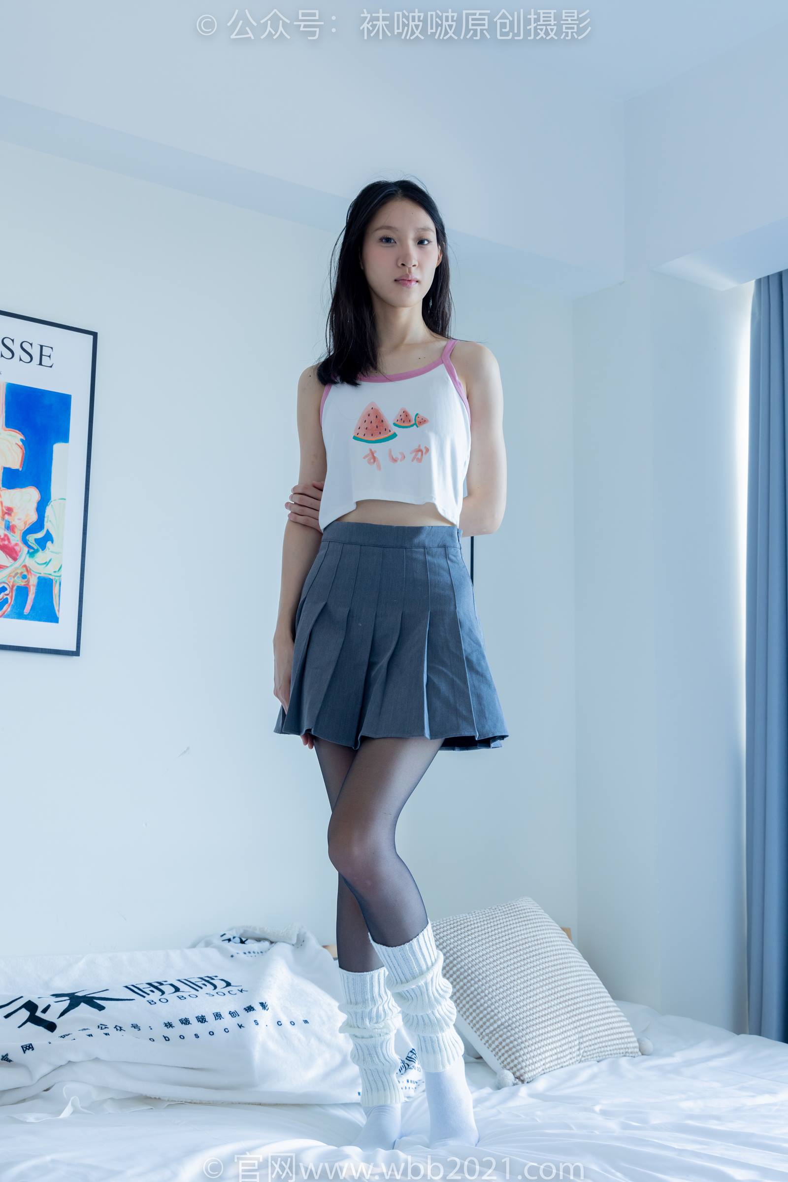 图片[76]-[BoBoSocks袜啵啵]NO.333 雪糕-板鞋、白棉袜、黑丝、堆堆袜套[140P] – 速更版-美库