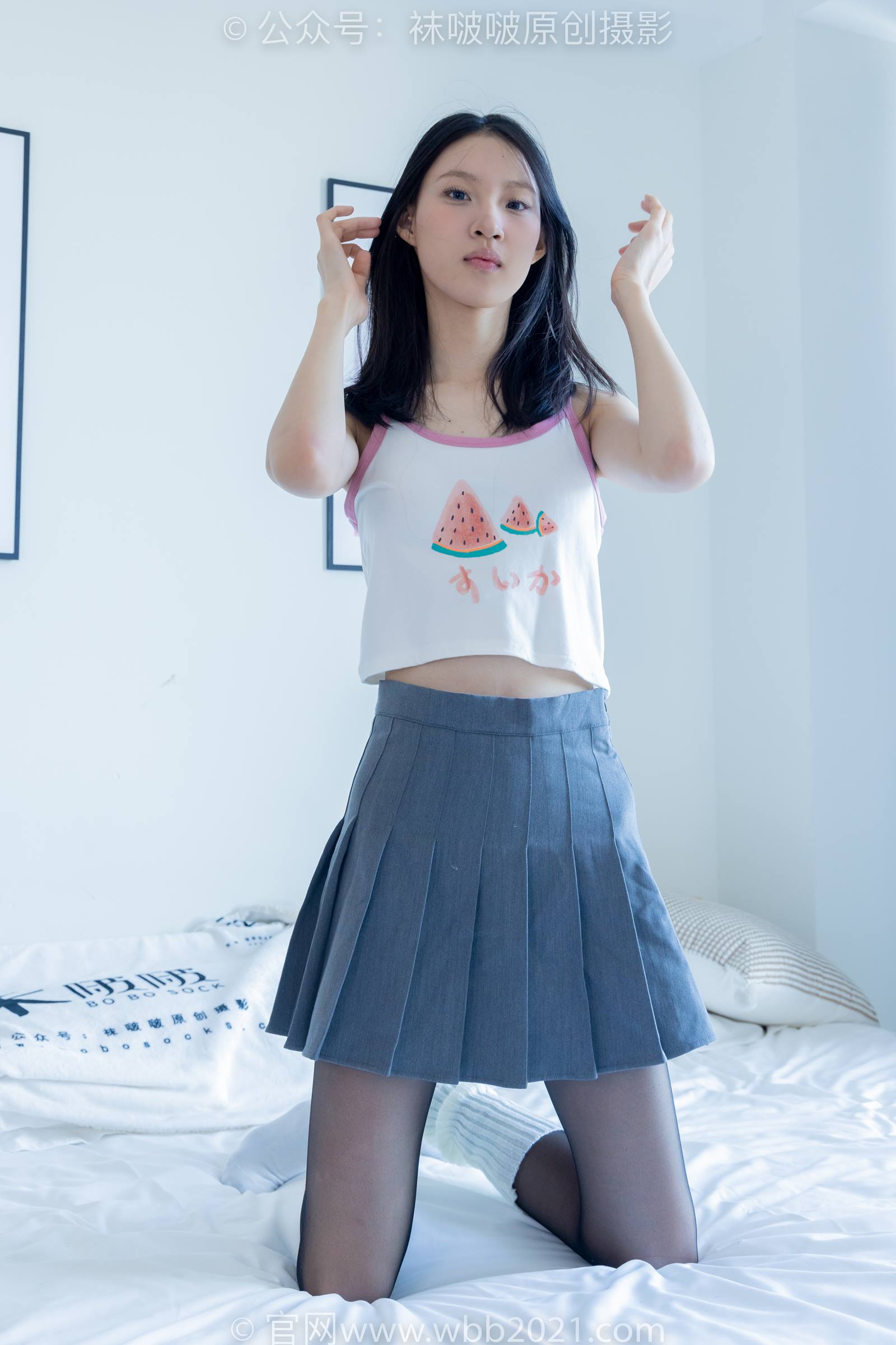 图片[92]-[BoBoSocks袜啵啵]NO.333 雪糕-板鞋、白棉袜、黑丝、堆堆袜套[140P] – 速更版-美库