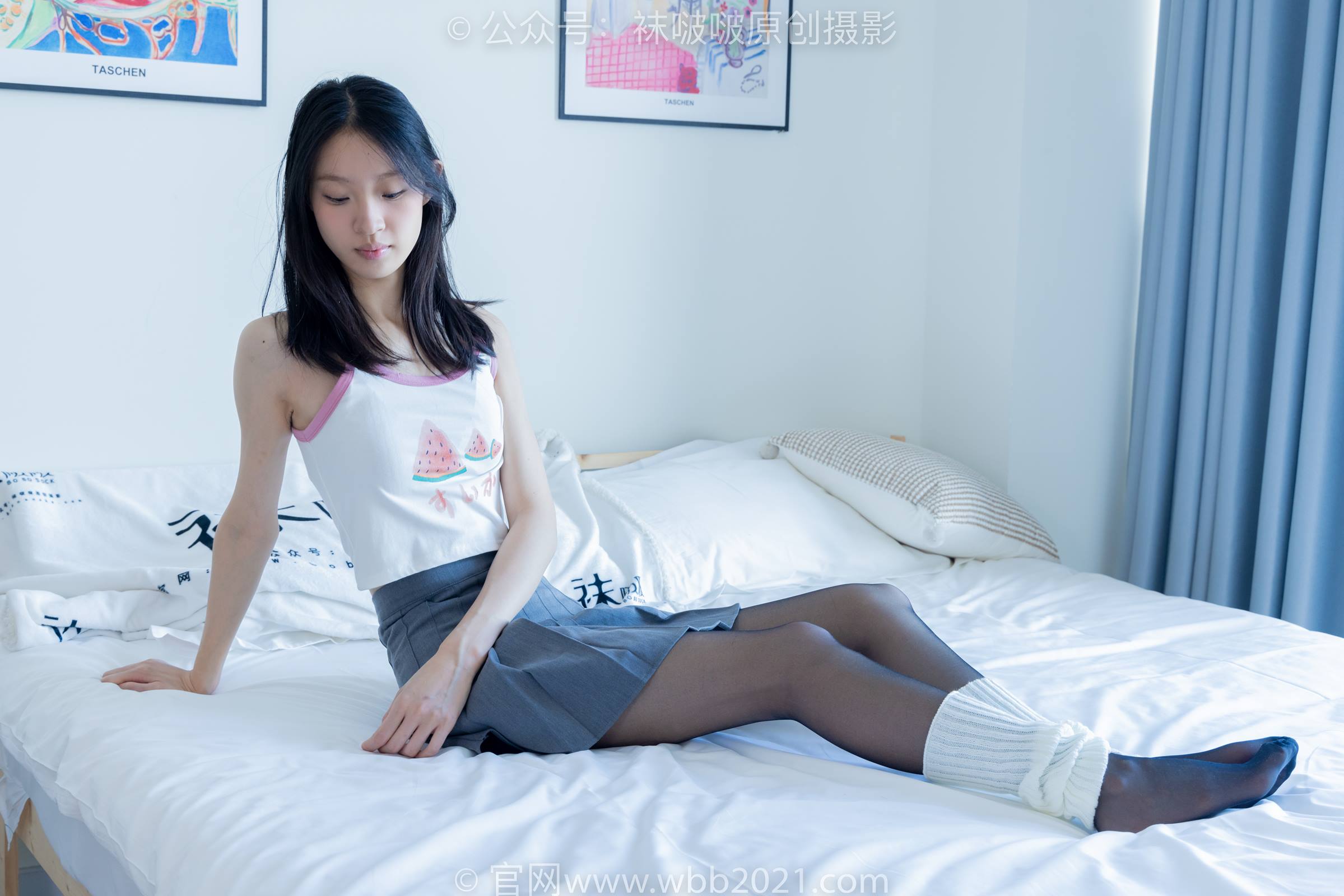 图片[95]-[BoBoSocks袜啵啵]NO.333 雪糕-板鞋、白棉袜、黑丝、堆堆袜套[140P] – 速更版-美库