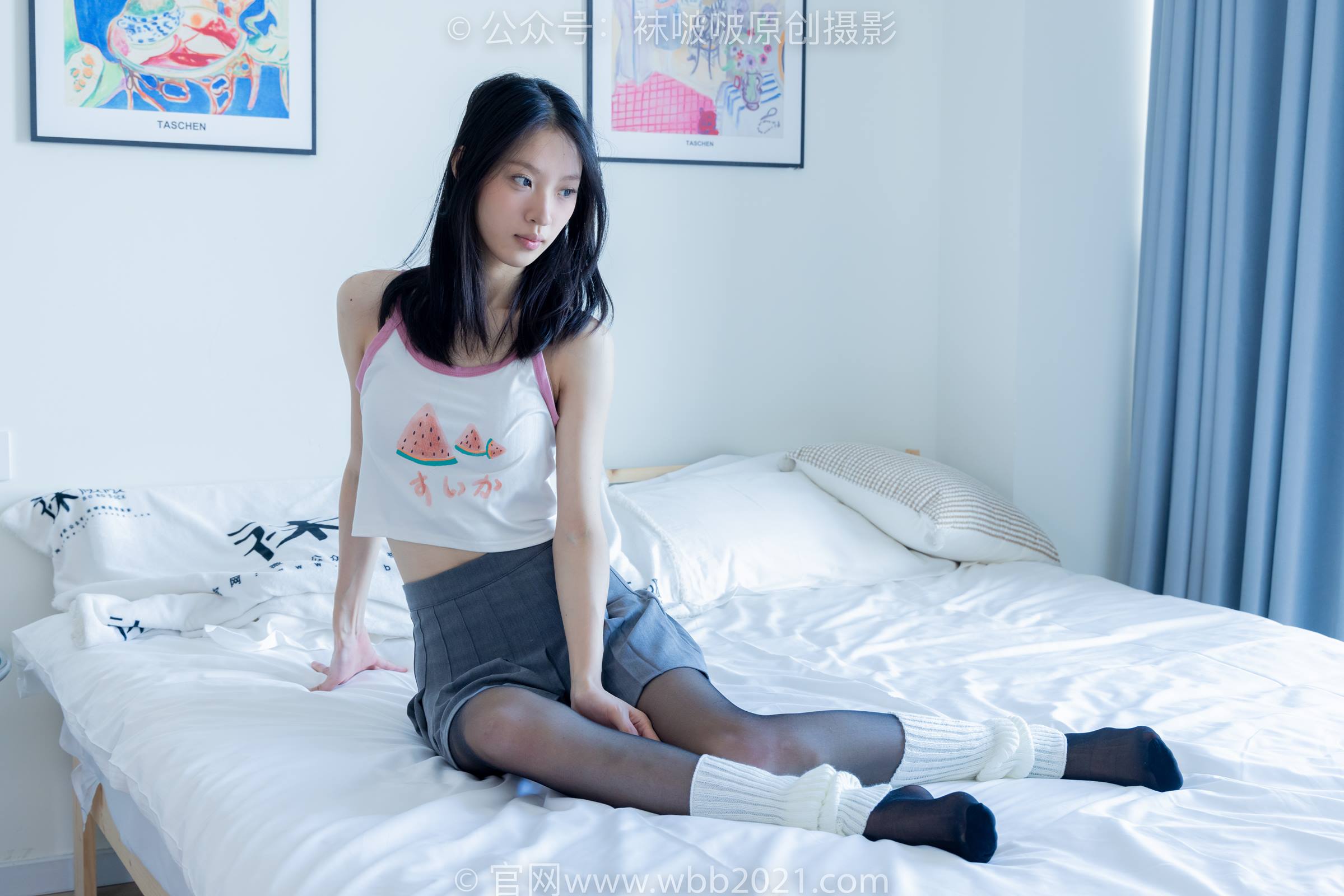 图片[98]-[BoBoSocks袜啵啵]NO.333 雪糕-板鞋、白棉袜、黑丝、堆堆袜套[140P] – 速更版-美库