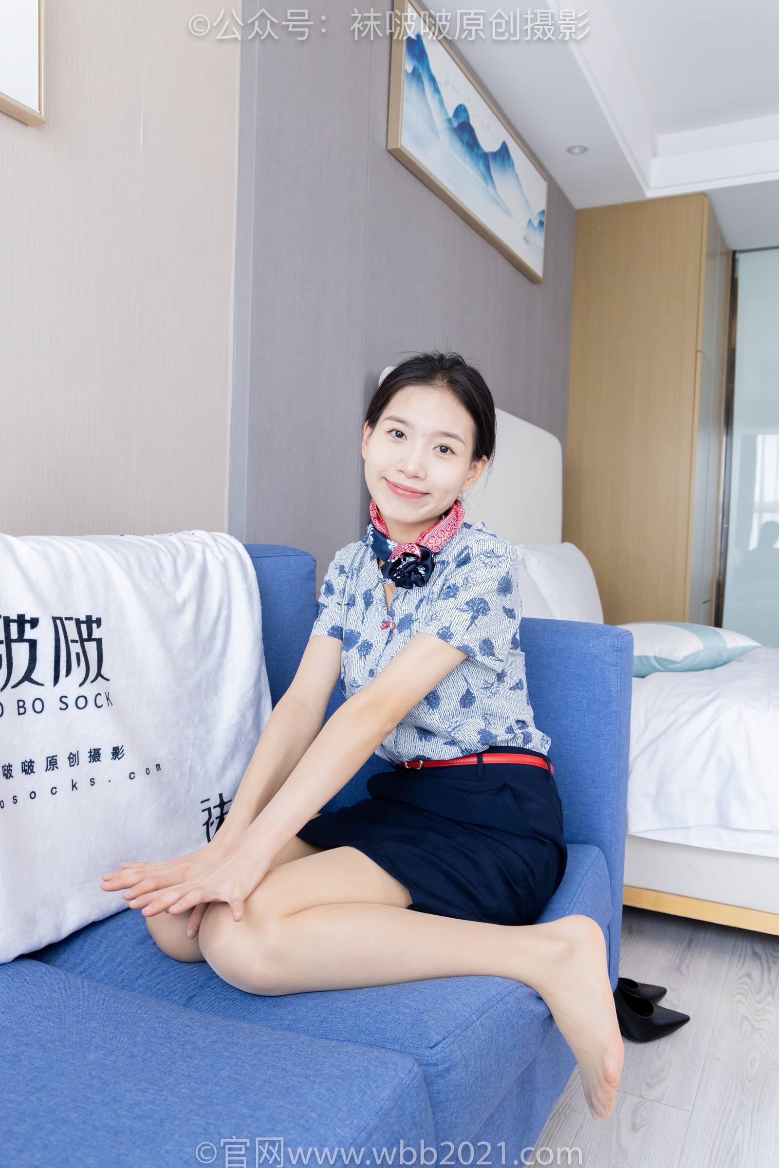 图片[81]-[BoBoSocks袜啵啵]NO.334 芝士-东航制服、两双高跟鞋、薄肉丝、薄灰丝[141P] – 速更版-美库