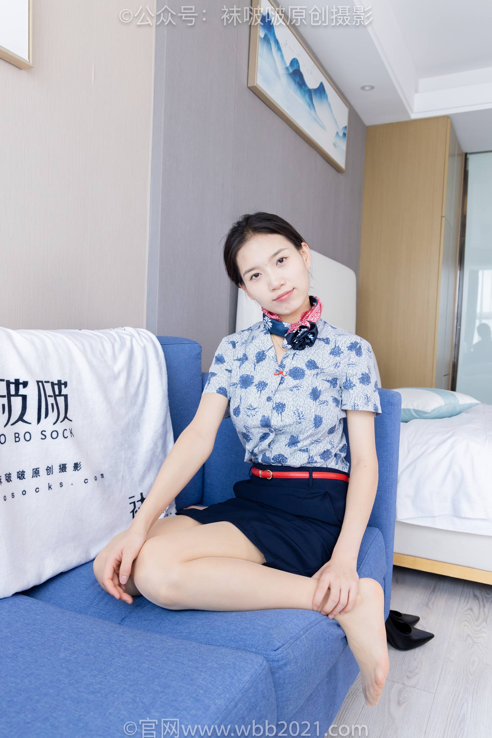 图片[83]-[BoBoSocks袜啵啵]NO.334 芝士-东航制服、两双高跟鞋、薄肉丝、薄灰丝[141P] – 速更版-美库