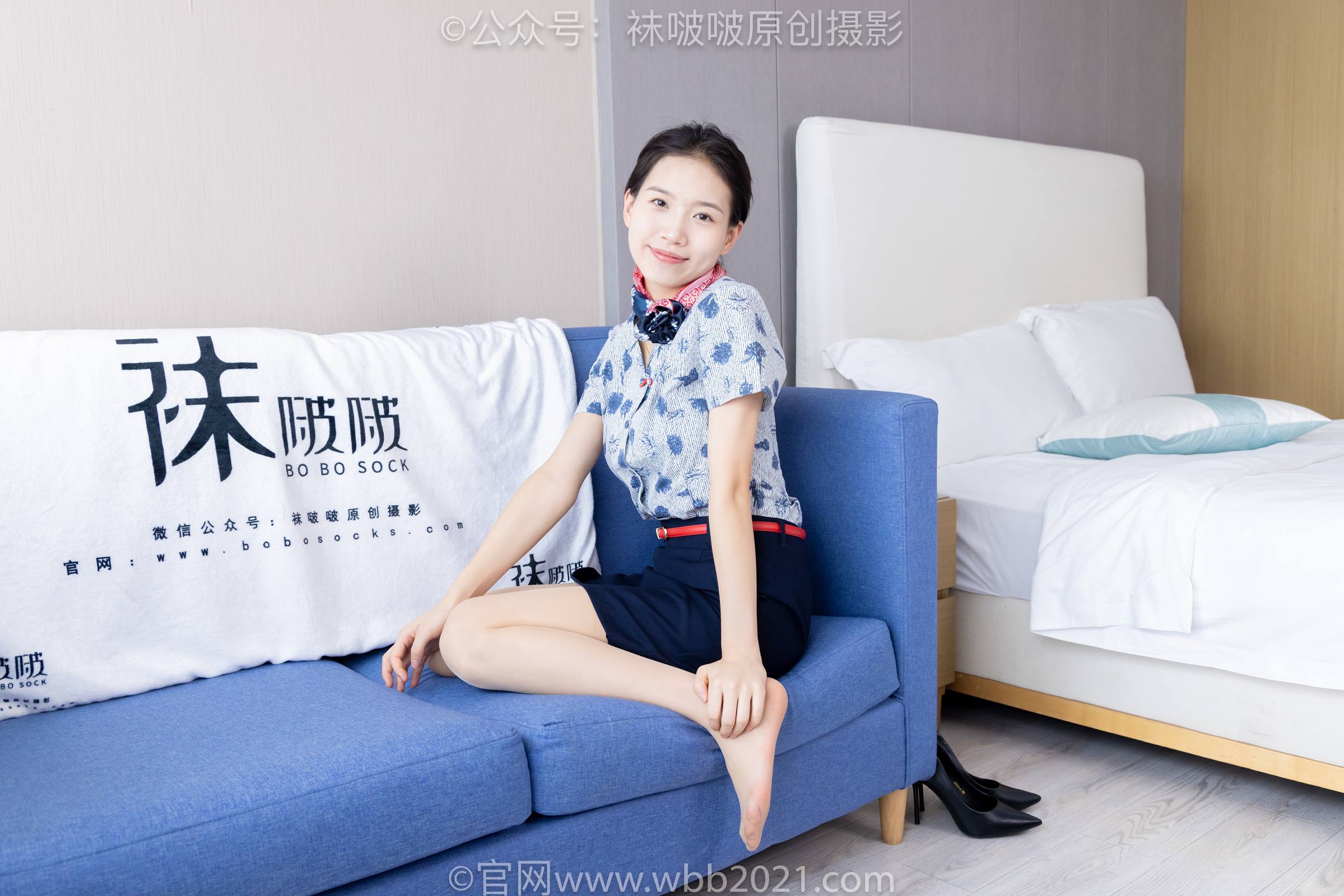 图片[84]-[BoBoSocks袜啵啵]NO.334 芝士-东航制服、两双高跟鞋、薄肉丝、薄灰丝[141P] – 速更版-美库