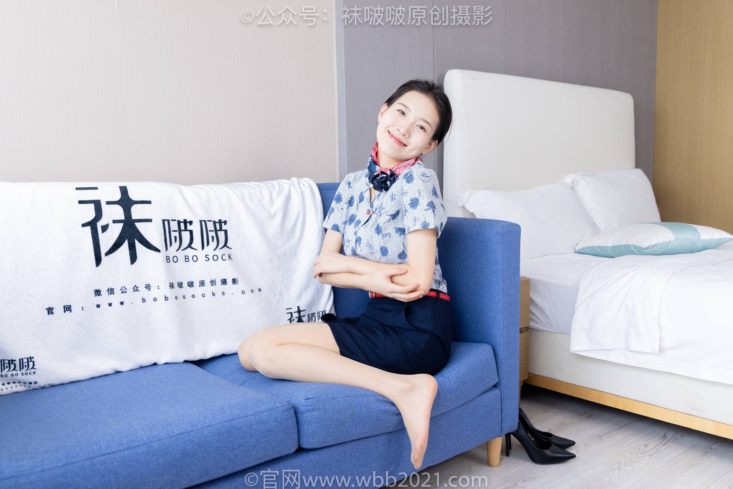 图片[86]-[BoBoSocks袜啵啵]NO.334 芝士-东航制服、两双高跟鞋、薄肉丝、薄灰丝[141P] – 速更版-美库