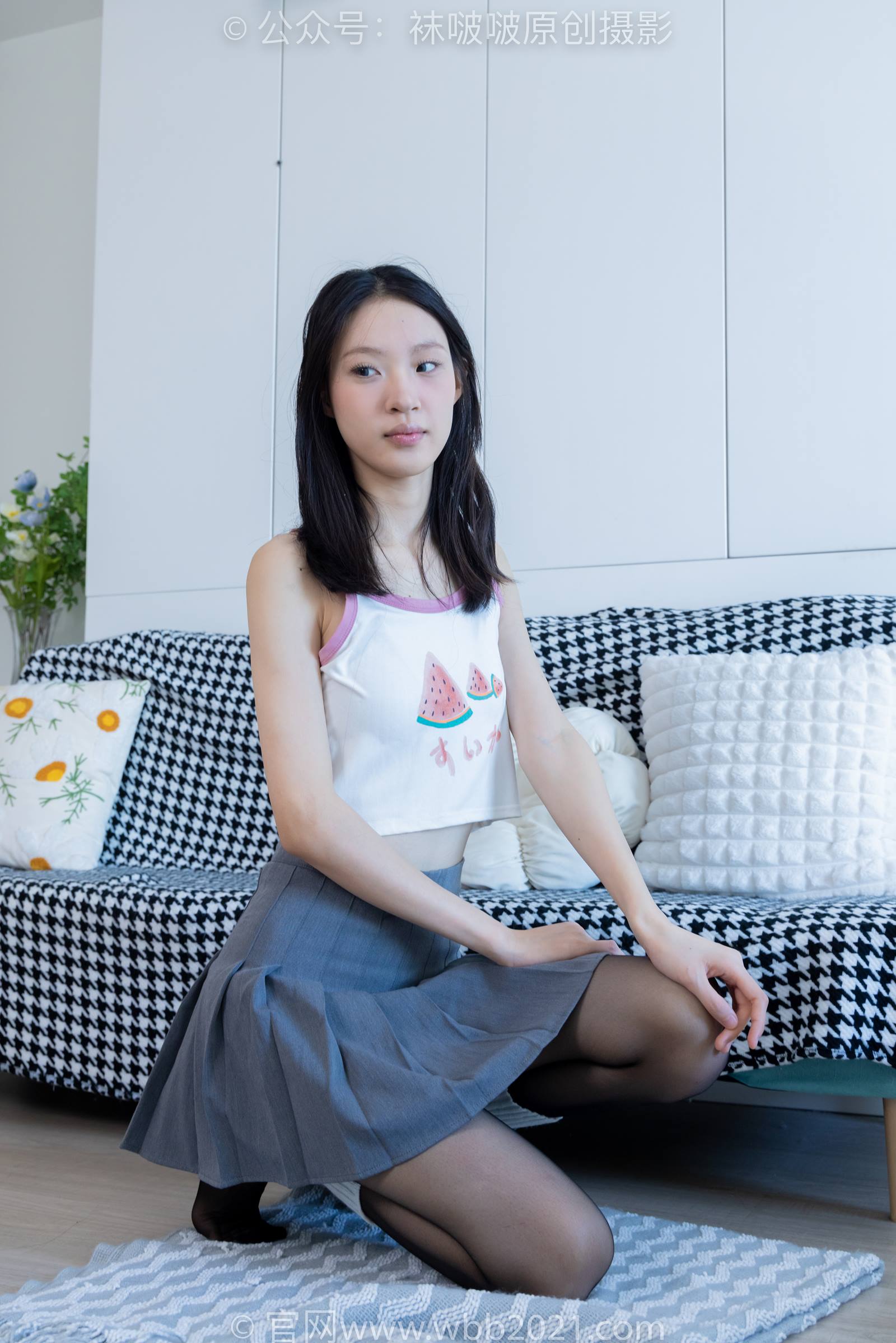 图片[115]-[BoBoSocks袜啵啵]NO.333 雪糕-板鞋、白棉袜、黑丝、堆堆袜套[140P] – 速更版-美库