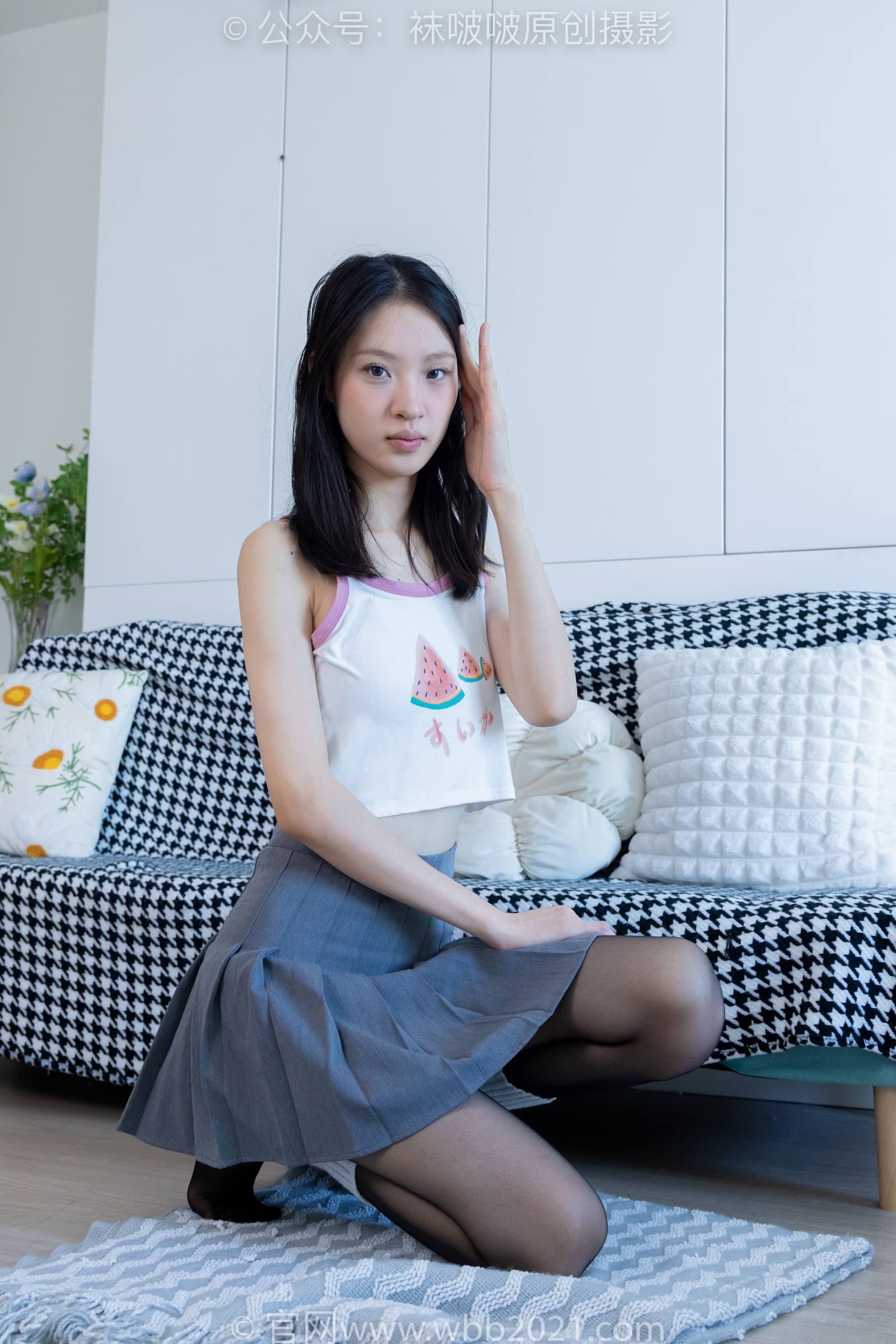 图片[116]-[BoBoSocks袜啵啵]NO.333 雪糕-板鞋、白棉袜、黑丝、堆堆袜套[140P] – 速更版-美库