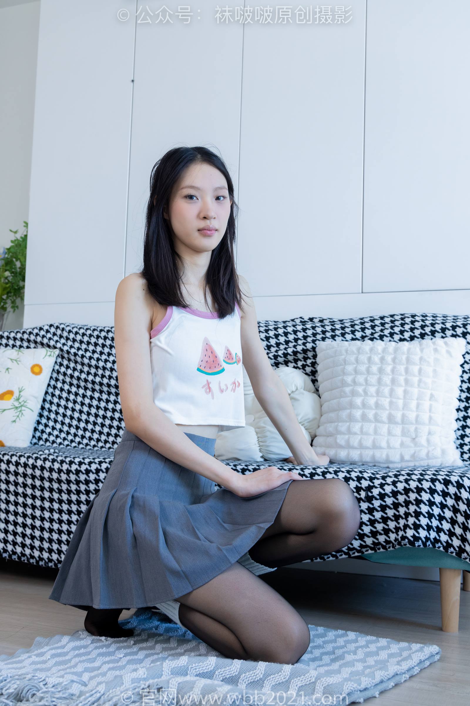 图片[117]-[BoBoSocks袜啵啵]NO.333 雪糕-板鞋、白棉袜、黑丝、堆堆袜套[140P] – 速更版-美库