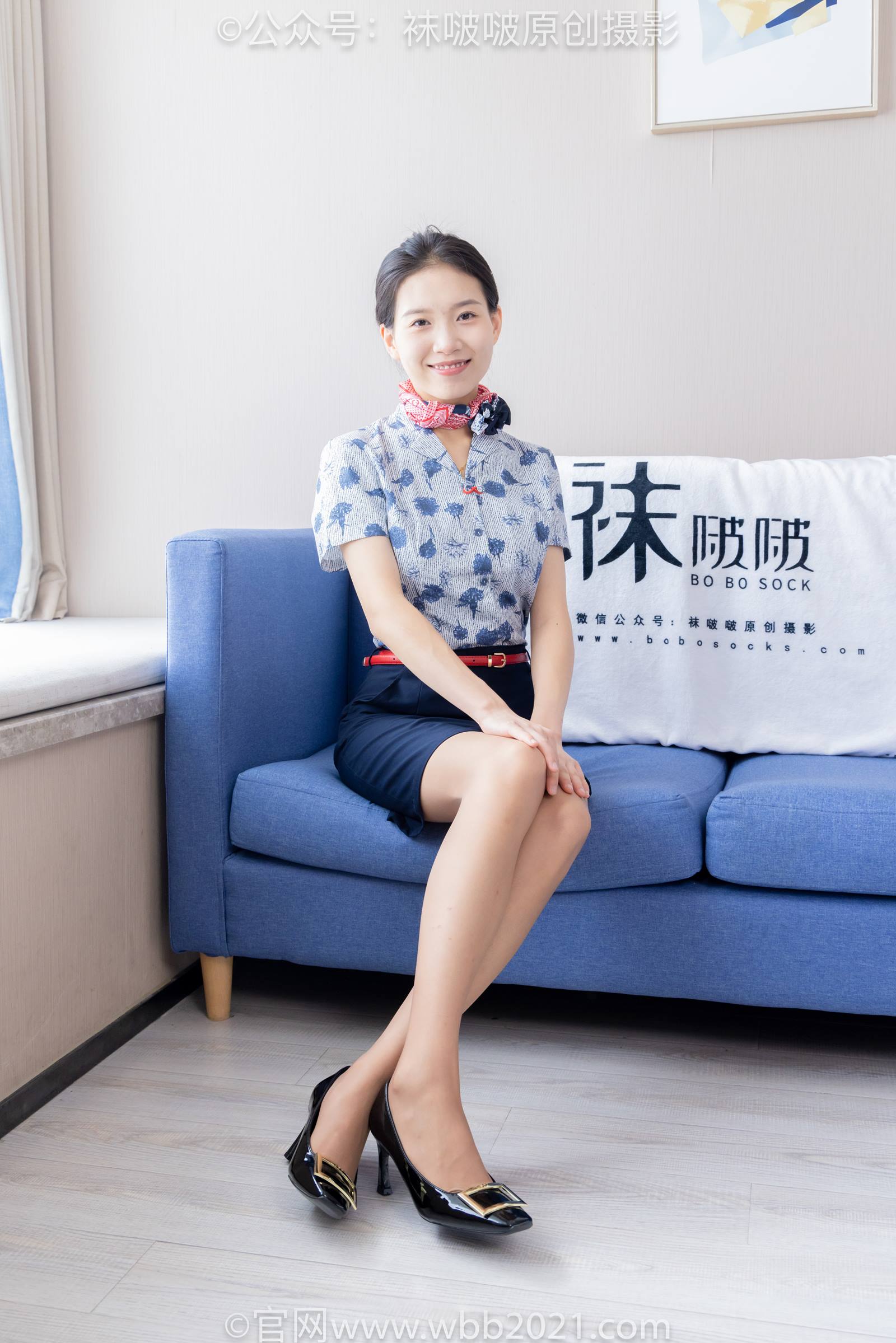 图片[93]-[BoBoSocks袜啵啵]NO.334 芝士-东航制服、两双高跟鞋、薄肉丝、薄灰丝[141P] – 速更版-美库