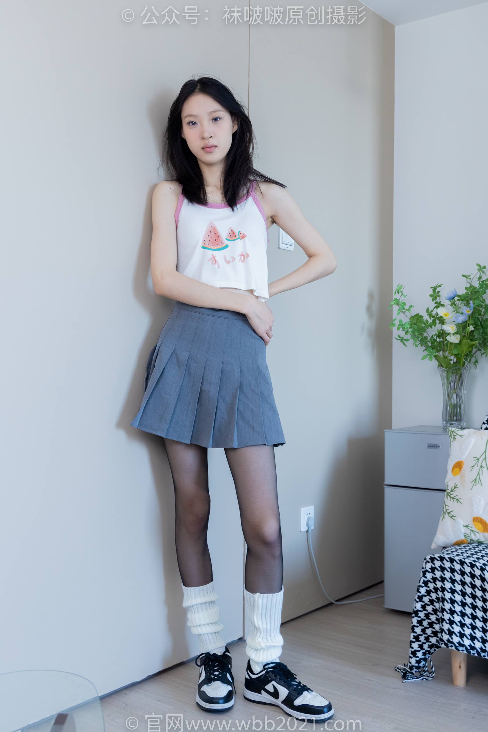 图片[138]-[BoBoSocks袜啵啵]NO.333 雪糕-板鞋、白棉袜、黑丝、堆堆袜套[140P] – 速更版-美库