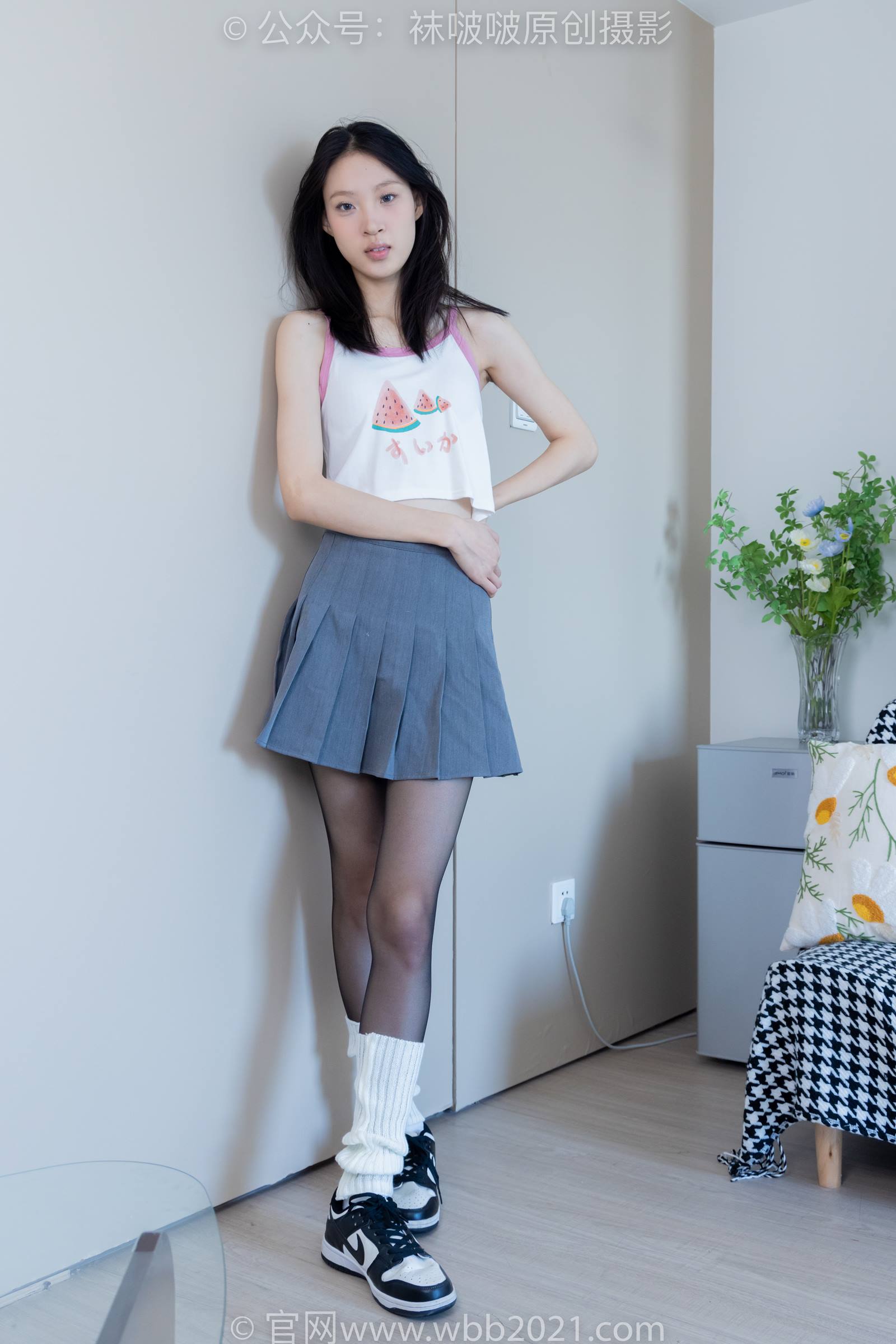 图片[139]-[BoBoSocks袜啵啵]NO.333 雪糕-板鞋、白棉袜、黑丝、堆堆袜套[140P] – 速更版-美库