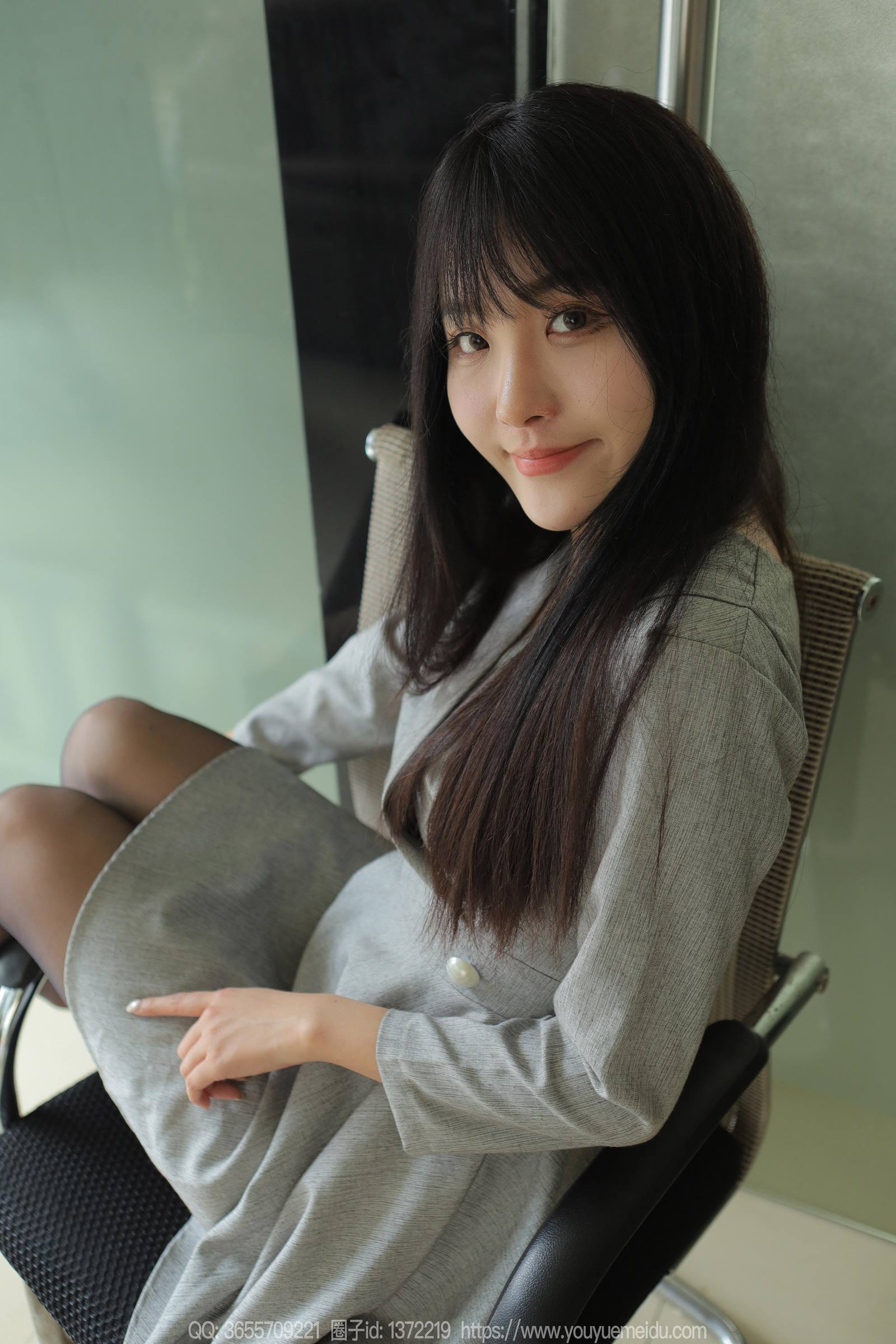 图片[23]-[IESS异思趣向] 2024.01.16 丝享家1639：婉萍《办公嬉戏》[87P] – 速更版-美库