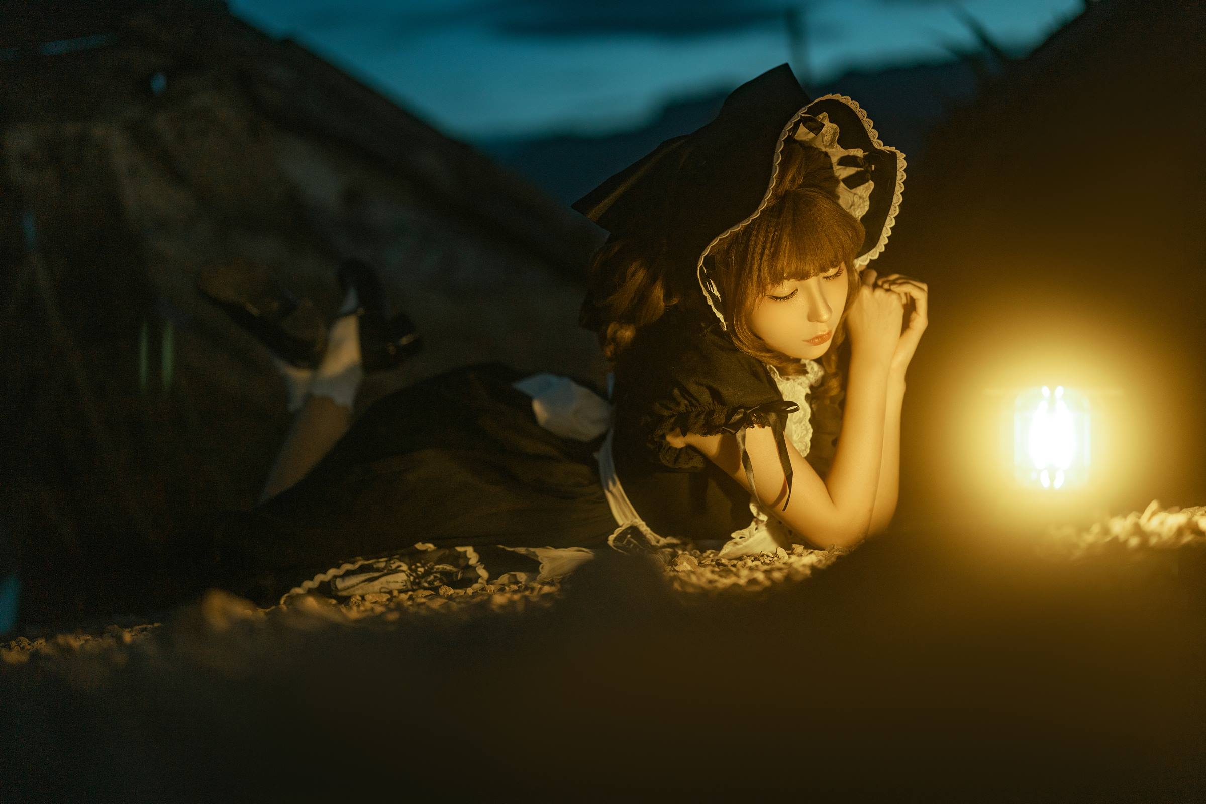 图片[16]-蠢沫沫  – 洱海黑色[17P] – 速更版-美库