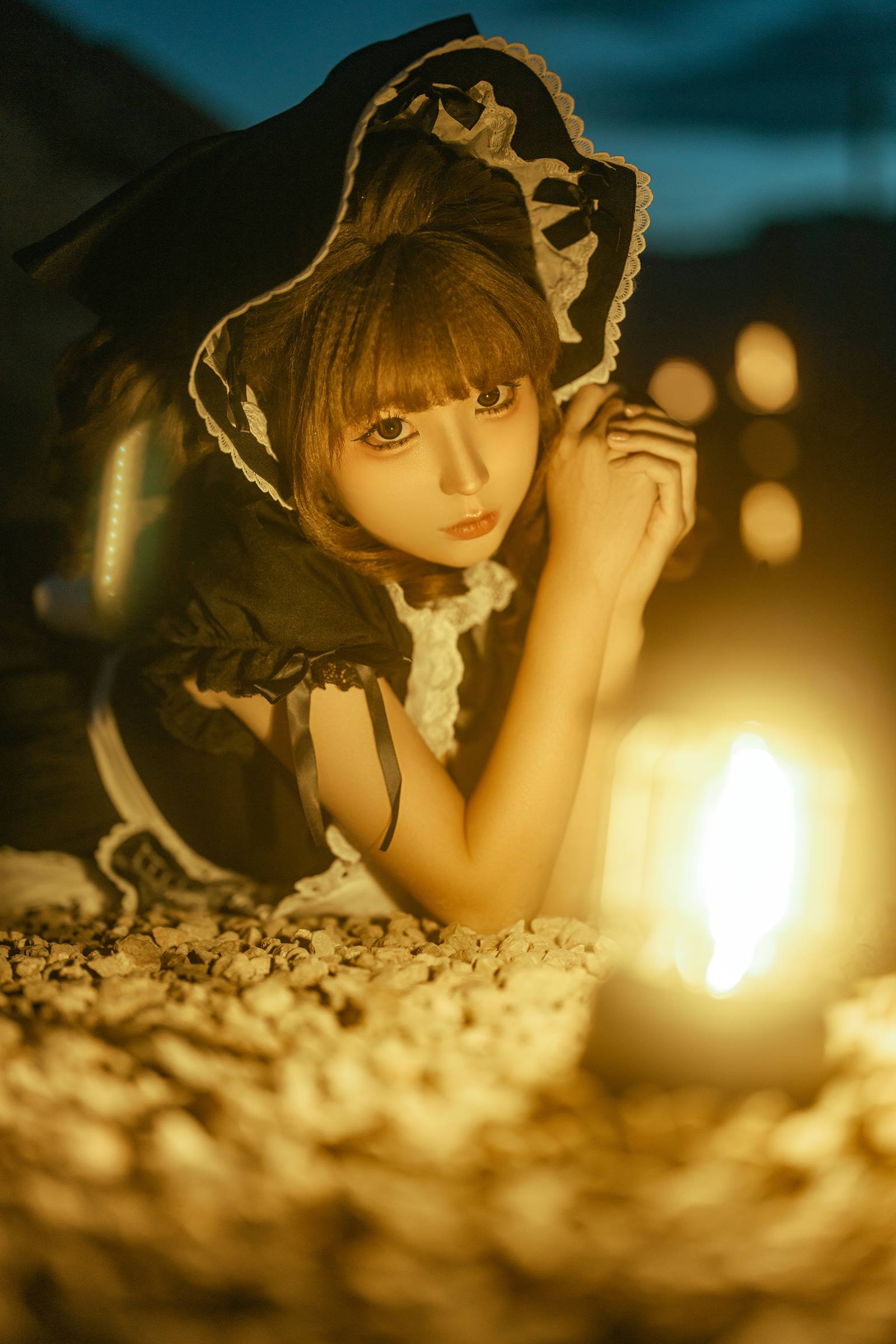 图片[17]-蠢沫沫  – 洱海黑色[17P] – 速更版-美库