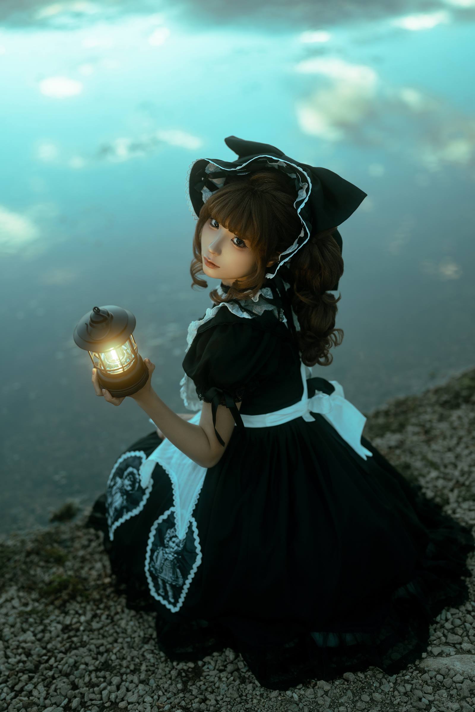 图片[18]-蠢沫沫  – 洱海黑色[17P] – 速更版-美库