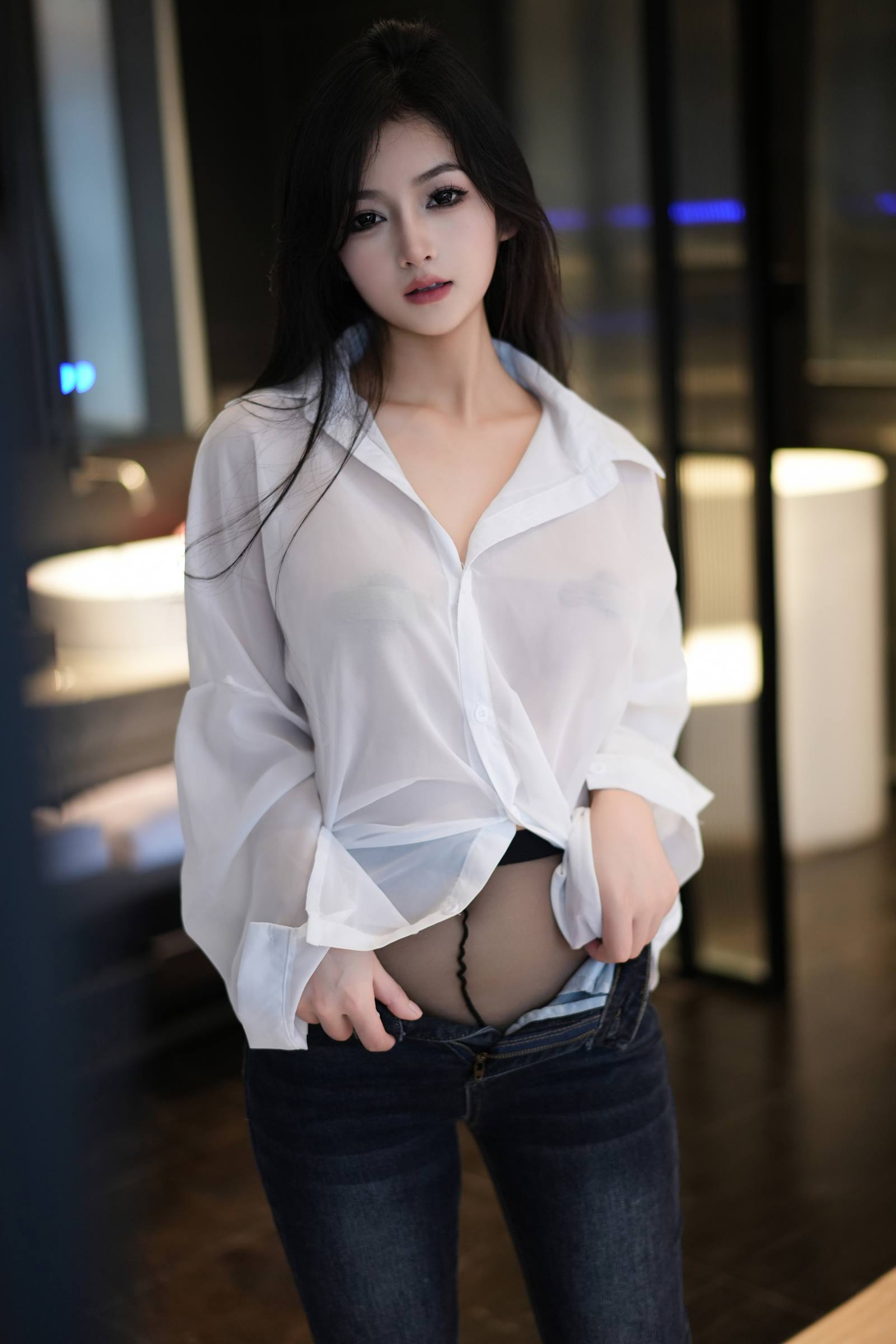 图片[11]-谭小灵 – 牛仔裤[27P] – 速更版-美库