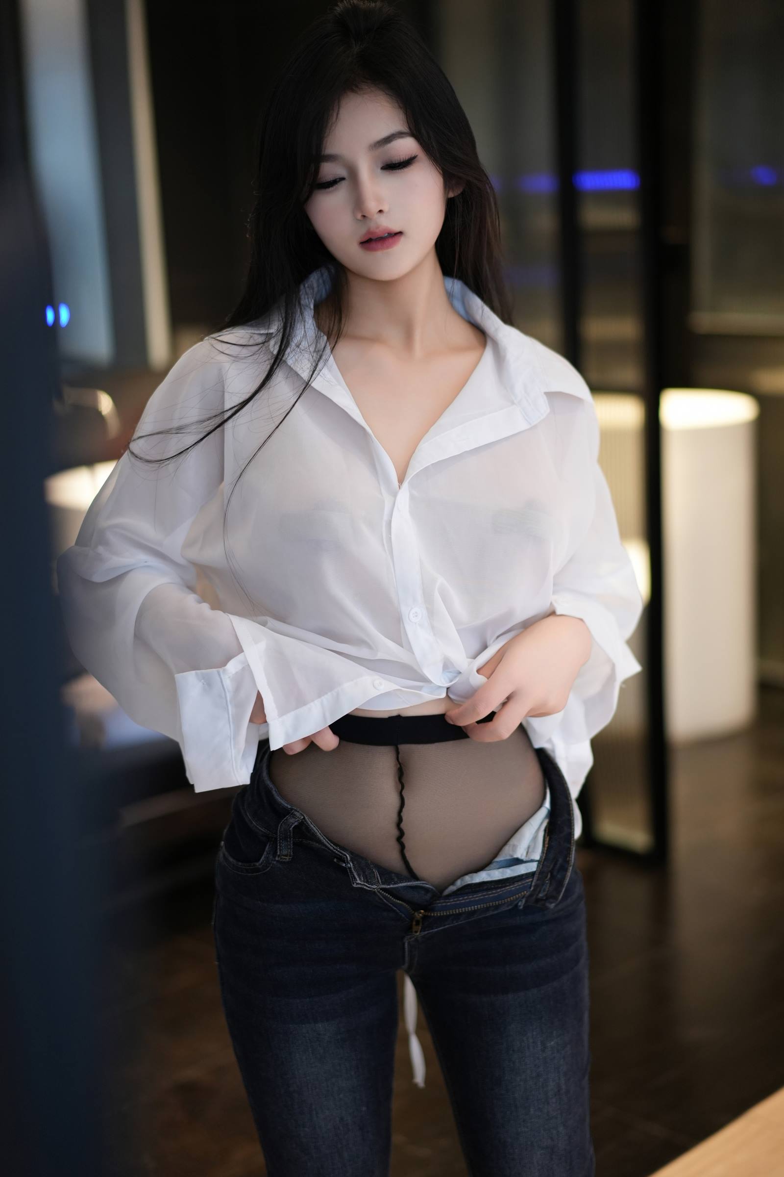 图片[12]-谭小灵 – 牛仔裤[27P] – 速更版-美库