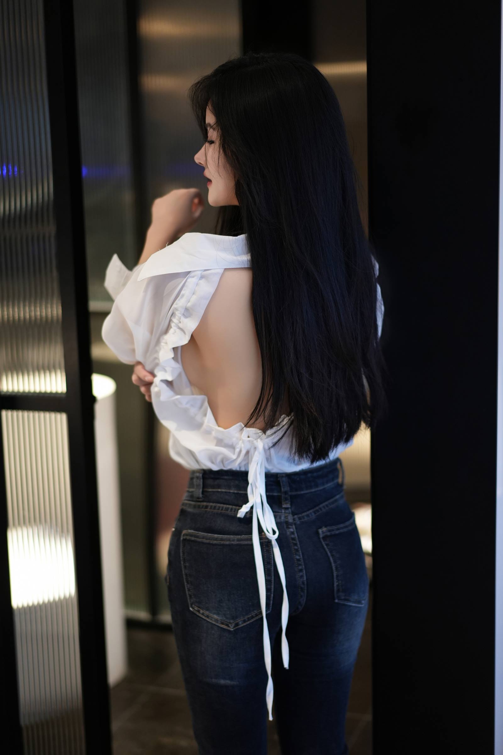 图片[22]-谭小灵 – 牛仔裤[27P] – 速更版-美库