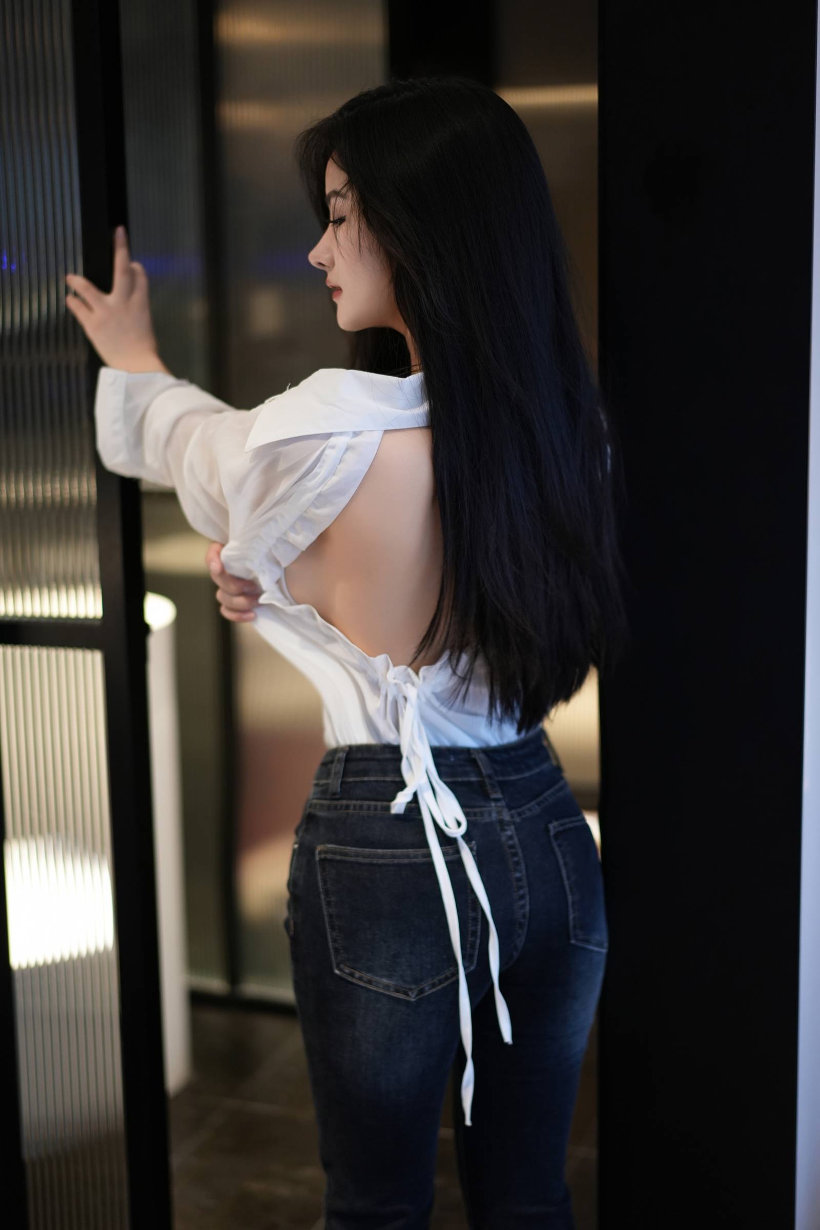 图片[23]-谭小灵 – 牛仔裤[27P] – 速更版-美库