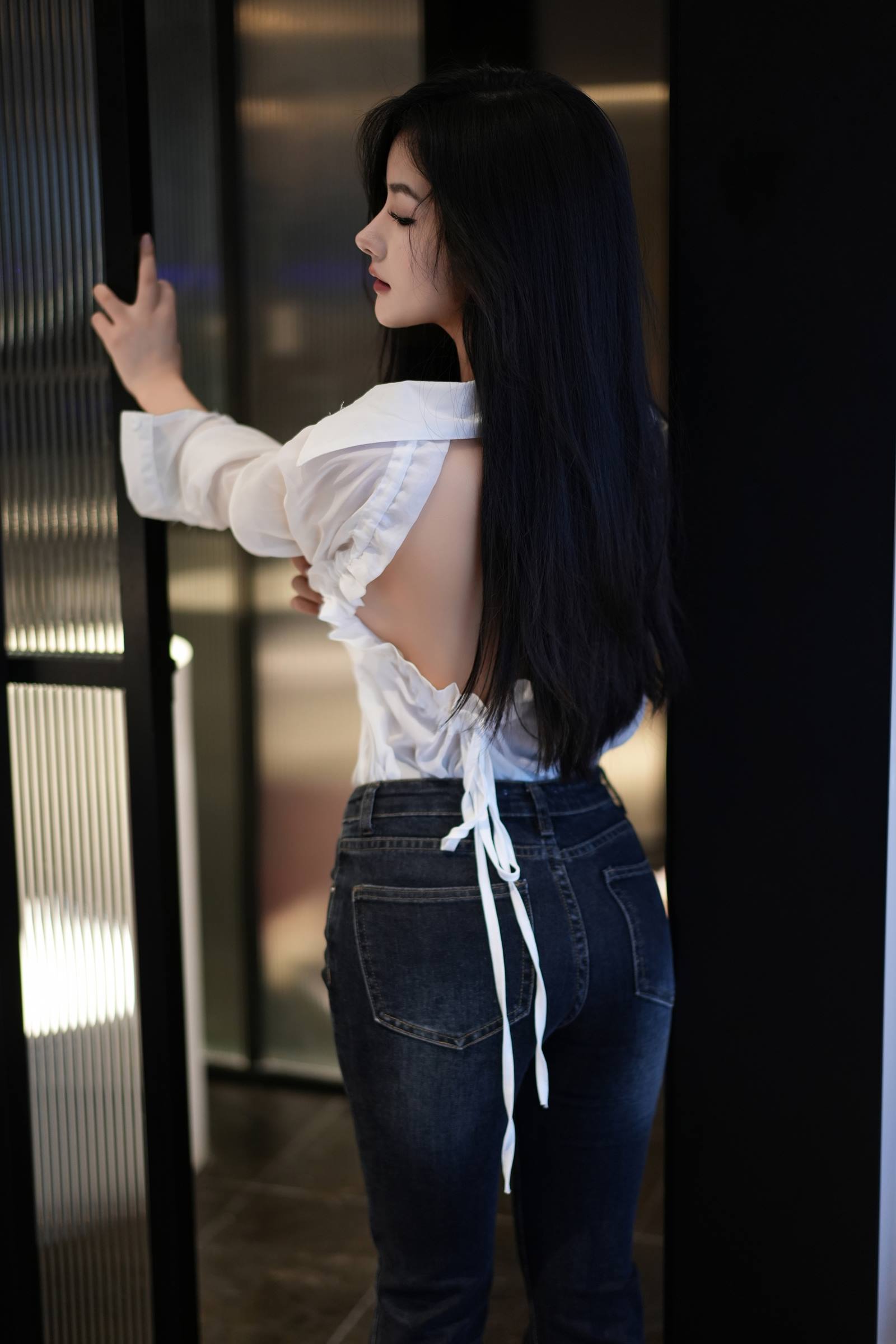 图片[24]-谭小灵 – 牛仔裤[27P] – 速更版-美库