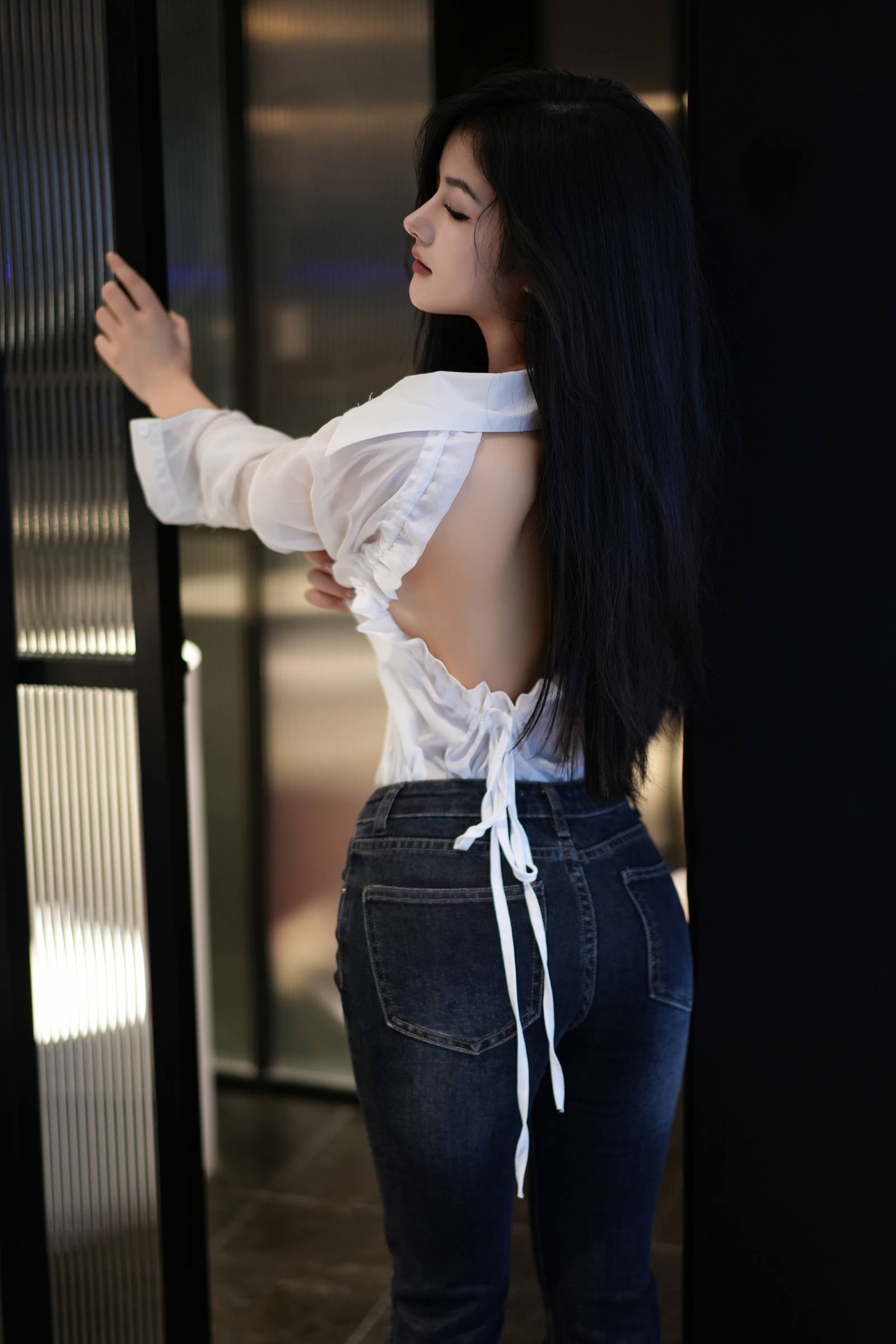 图片[25]-谭小灵 – 牛仔裤[27P] – 速更版-美库