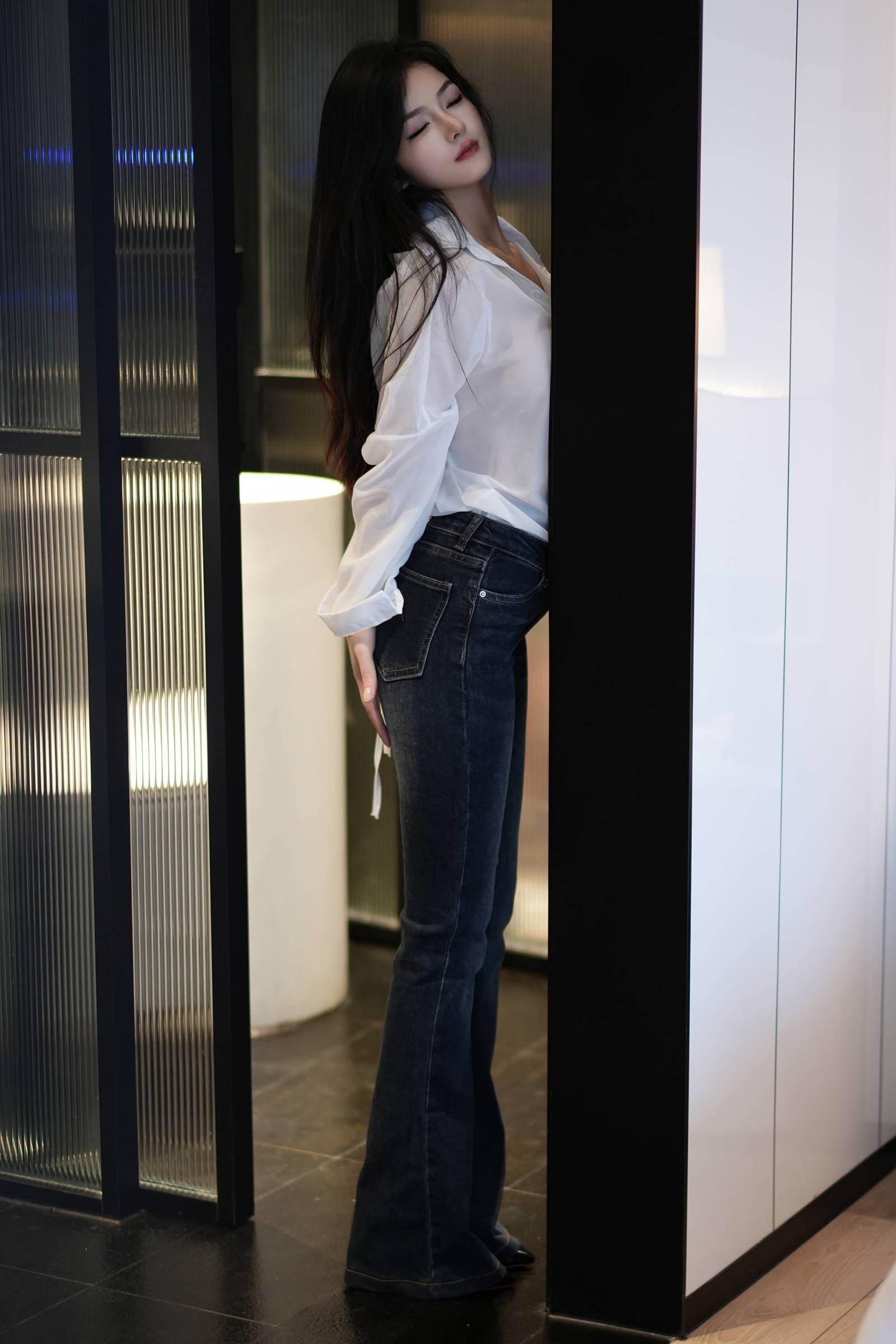 图片[28]-谭小灵 – 牛仔裤[27P] – 速更版-美库