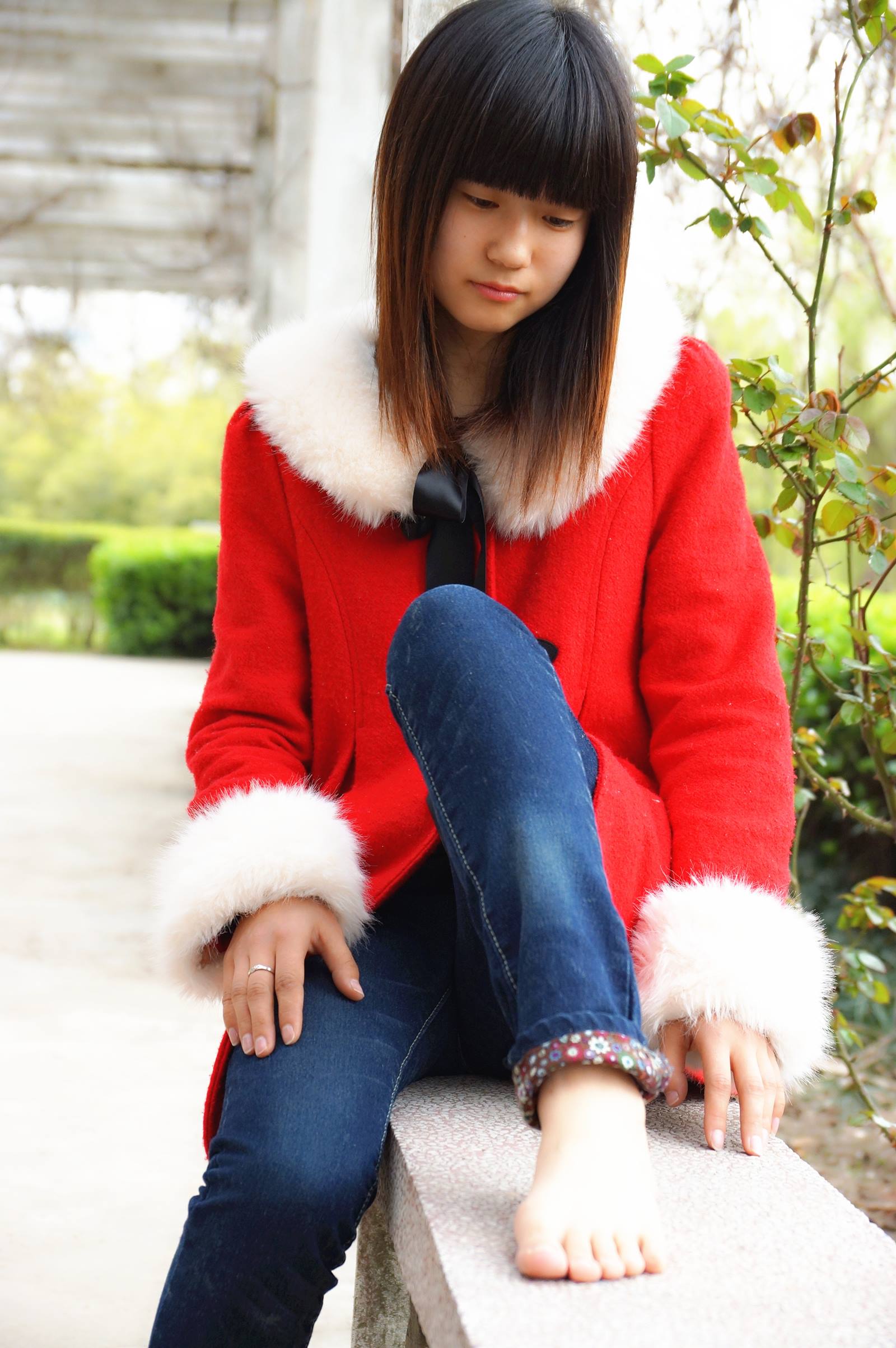 图片[11]-自由摄影 No.055 超细长39码精致女 小蒋 [53P] – 速更版-美库