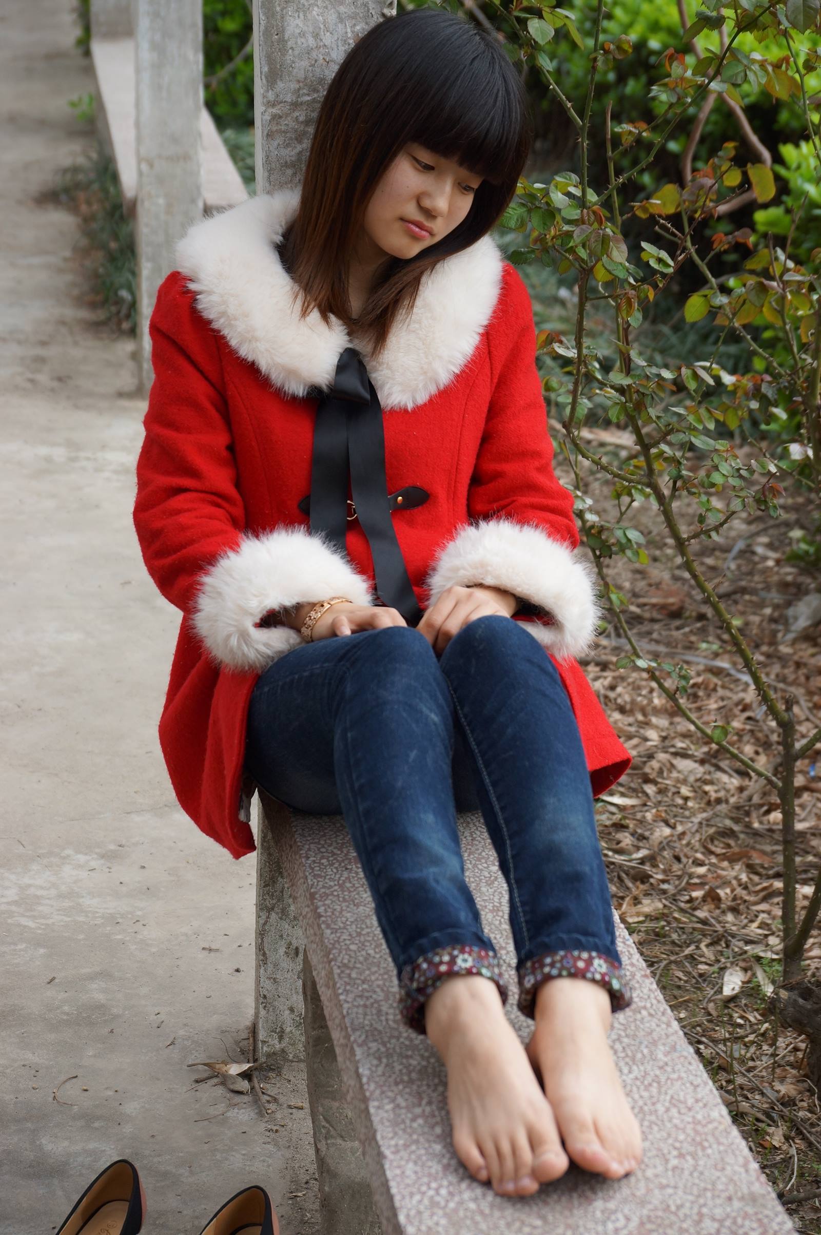 图片[31]-自由摄影 No.055 超细长39码精致女 小蒋 [53P] – 速更版-美库