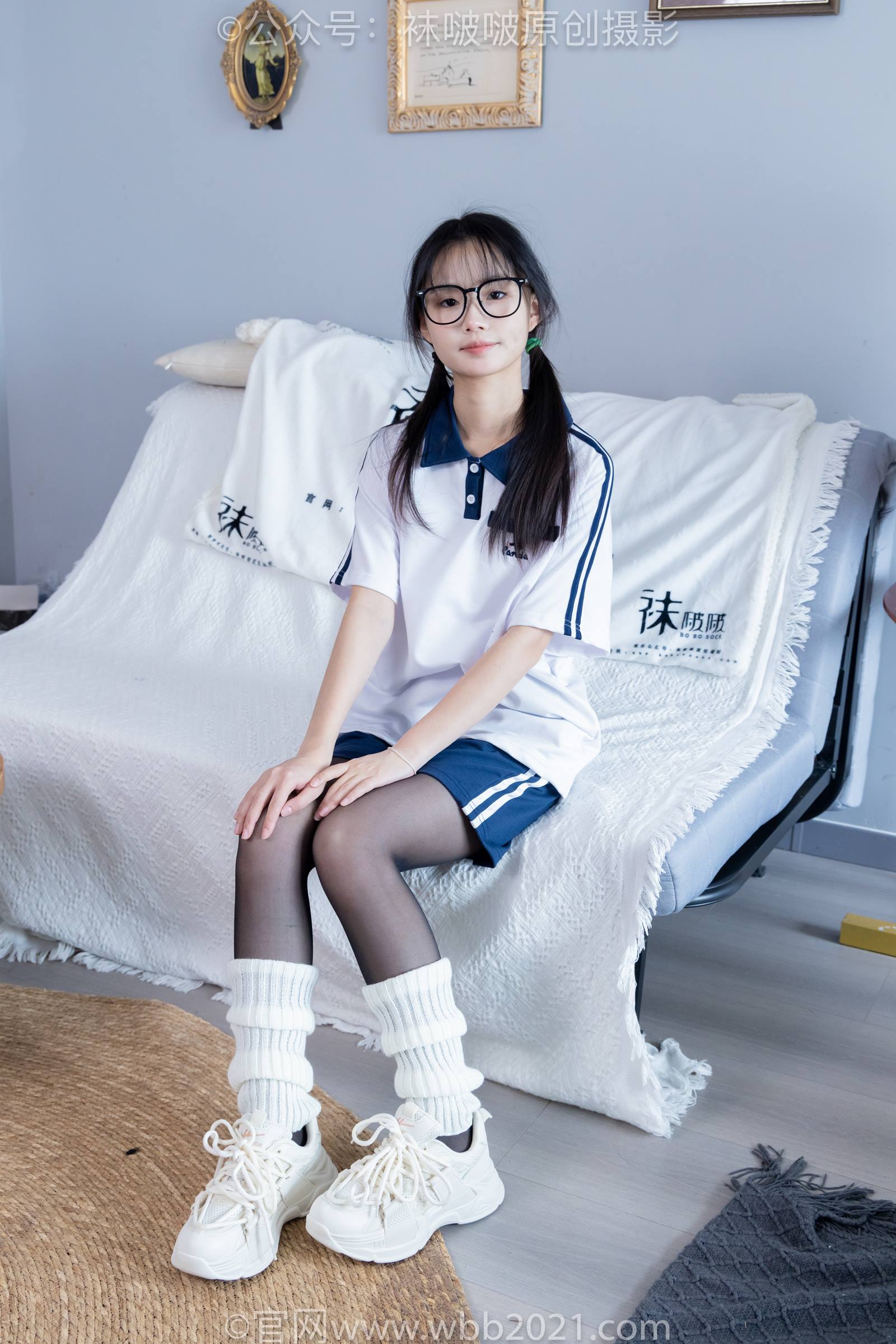 图片[11]-[BoBoSocks袜啵啵]NO.335 甜甜圈-校服、运动鞋、薄黑丝、袜套[154P] – 速更版-美库