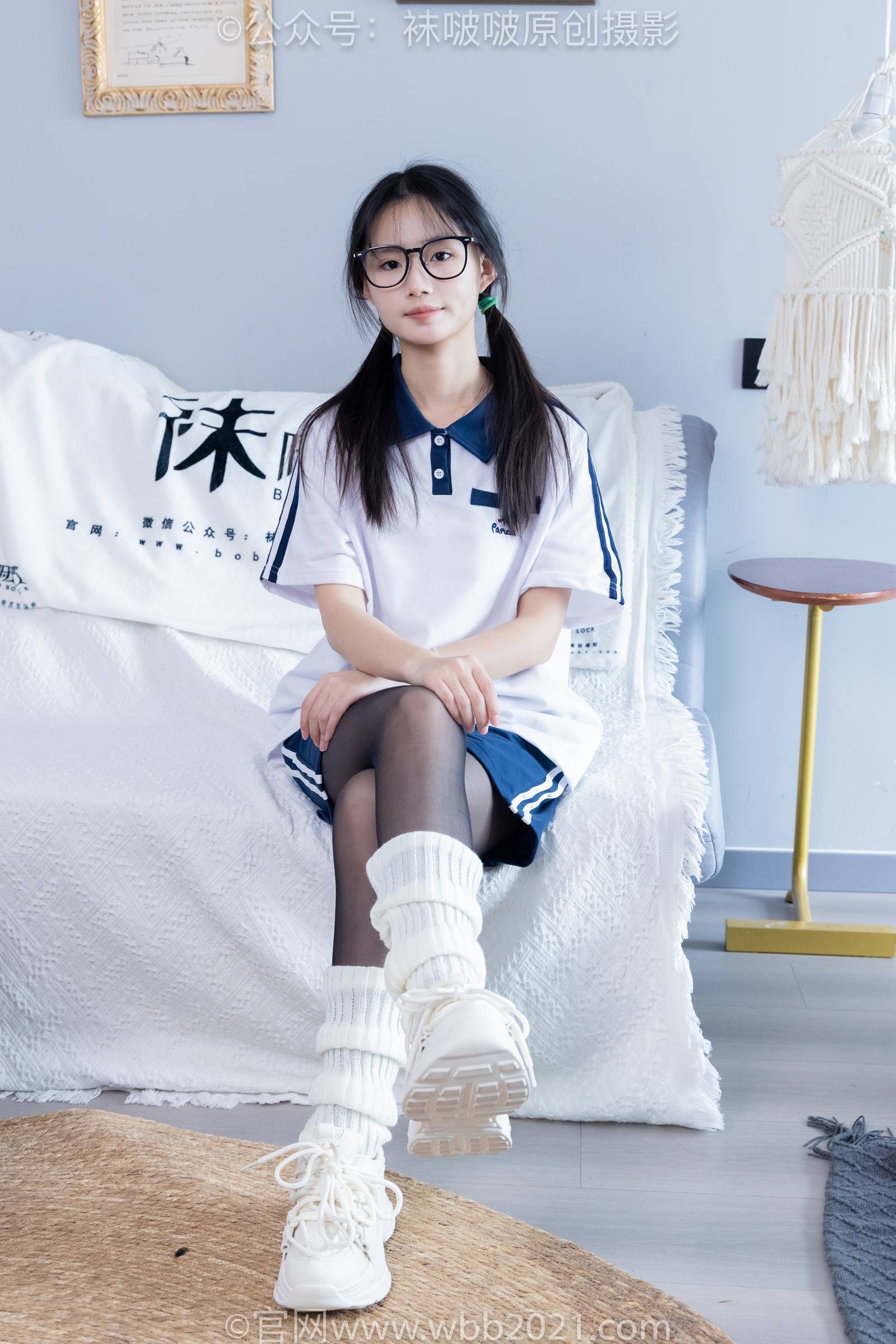 图片[20]-[BoBoSocks袜啵啵]NO.335 甜甜圈-校服、运动鞋、薄黑丝、袜套[154P] – 速更版-美库