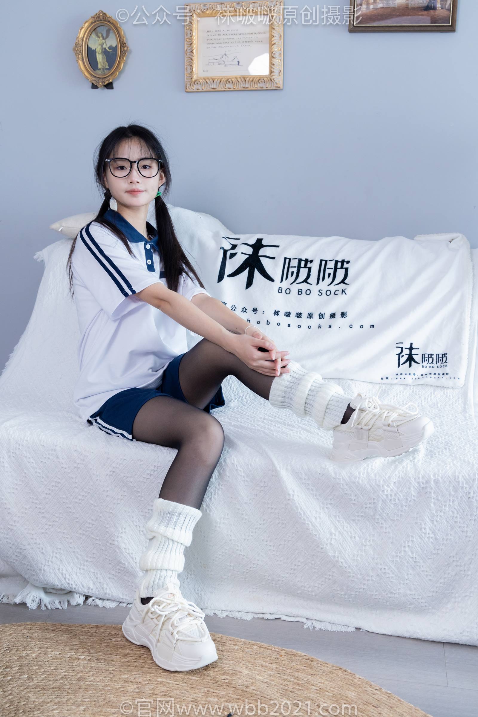 图片[29]-[BoBoSocks袜啵啵]NO.335 甜甜圈-校服、运动鞋、薄黑丝、袜套[154P] – 速更版-美库