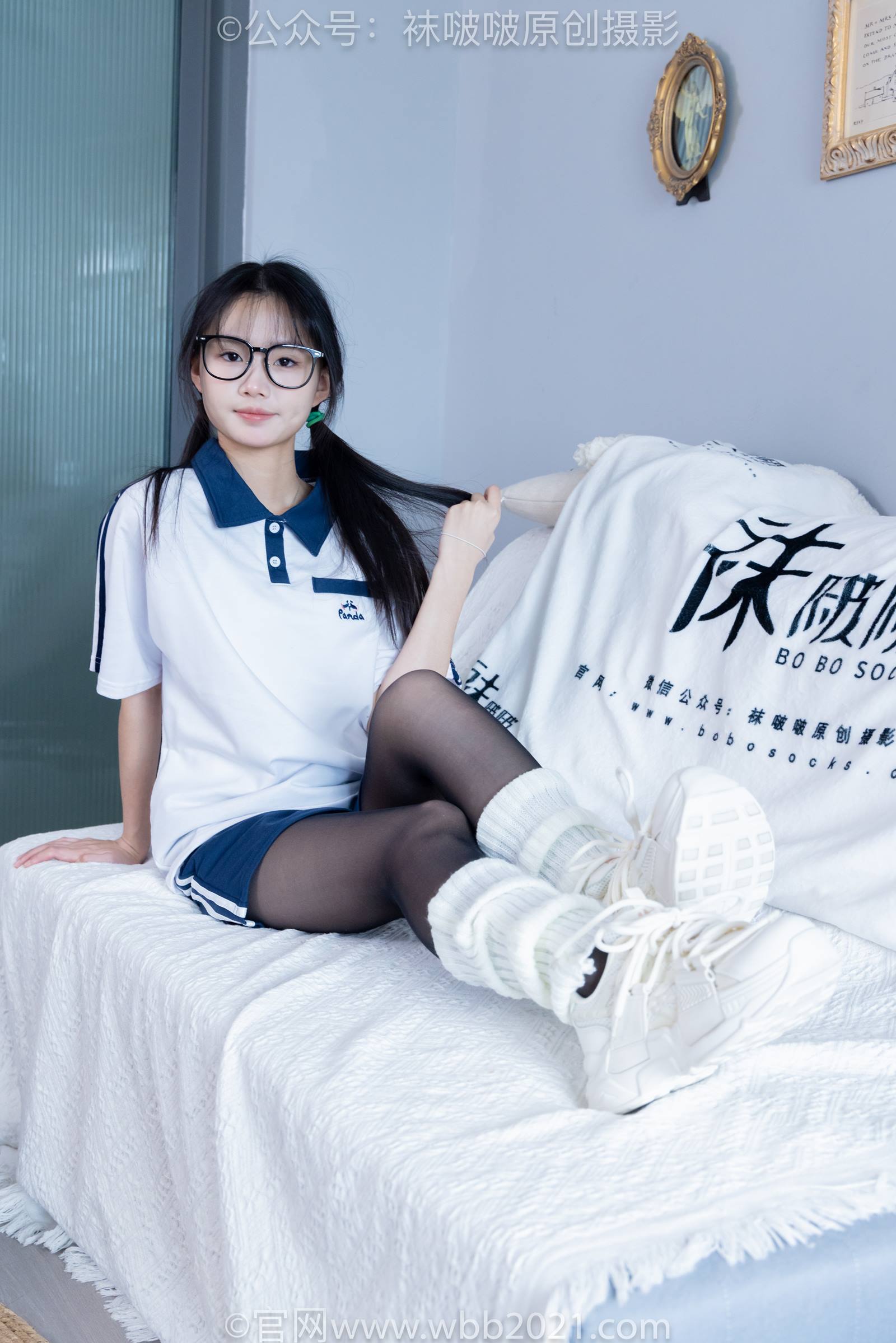 图片[40]-[BoBoSocks袜啵啵]NO.335 甜甜圈-校服、运动鞋、薄黑丝、袜套[154P] – 速更版-美库
