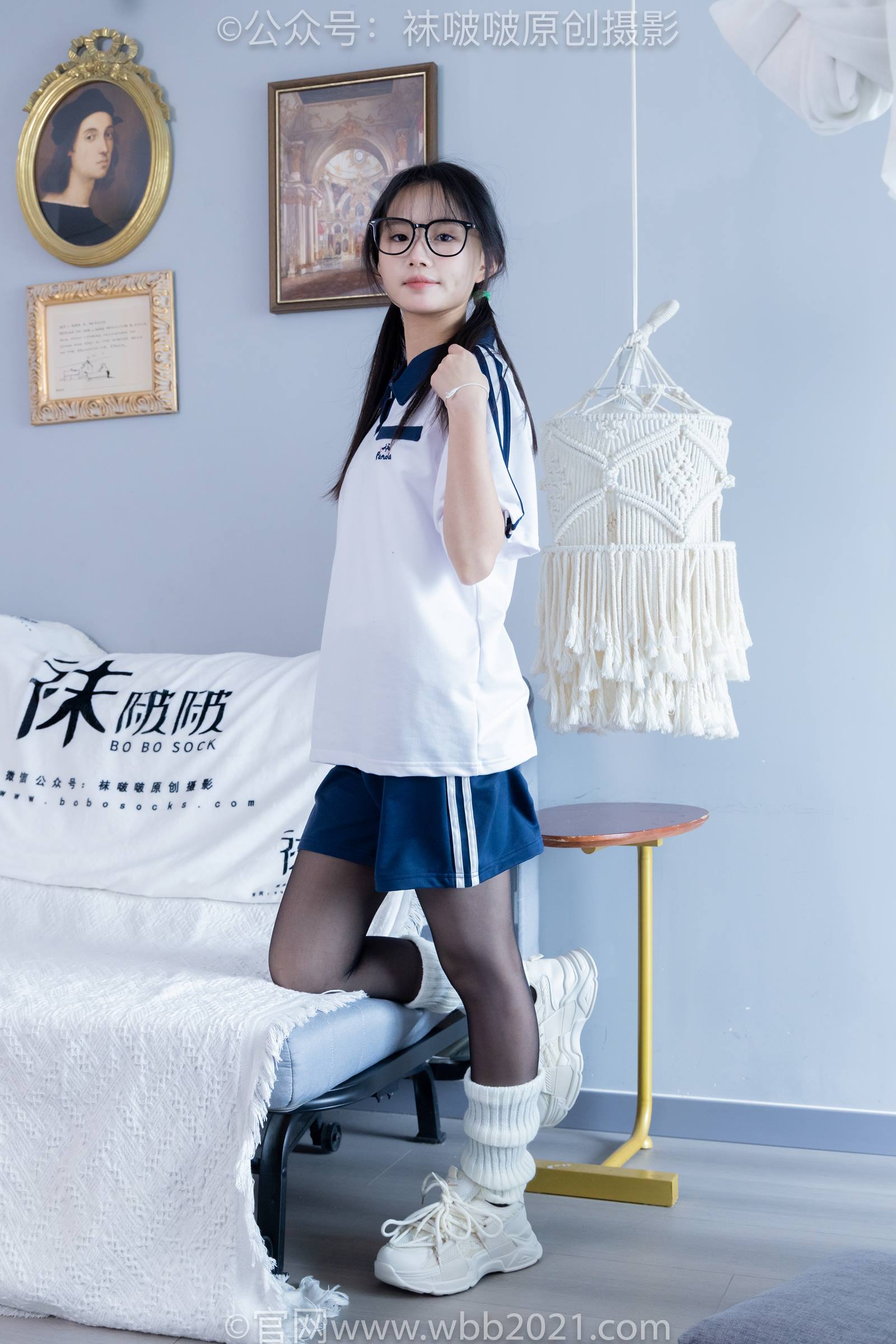 图片[46]-[BoBoSocks袜啵啵]NO.335 甜甜圈-校服、运动鞋、薄黑丝、袜套[154P] – 速更版-美库