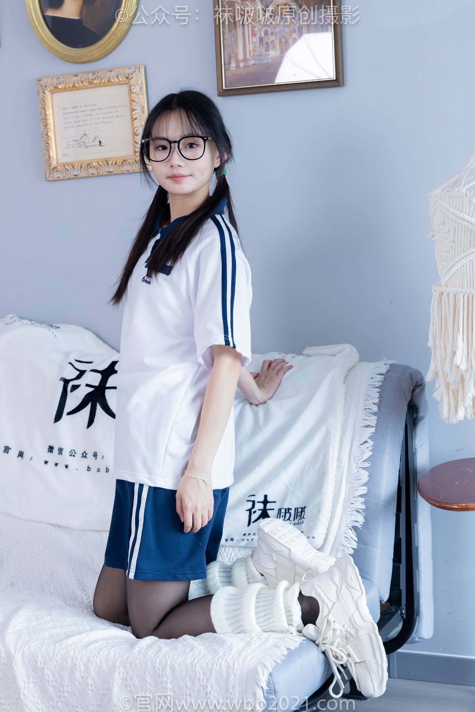 图片[49]-[BoBoSocks袜啵啵]NO.335 甜甜圈-校服、运动鞋、薄黑丝、袜套[154P] – 速更版-美库