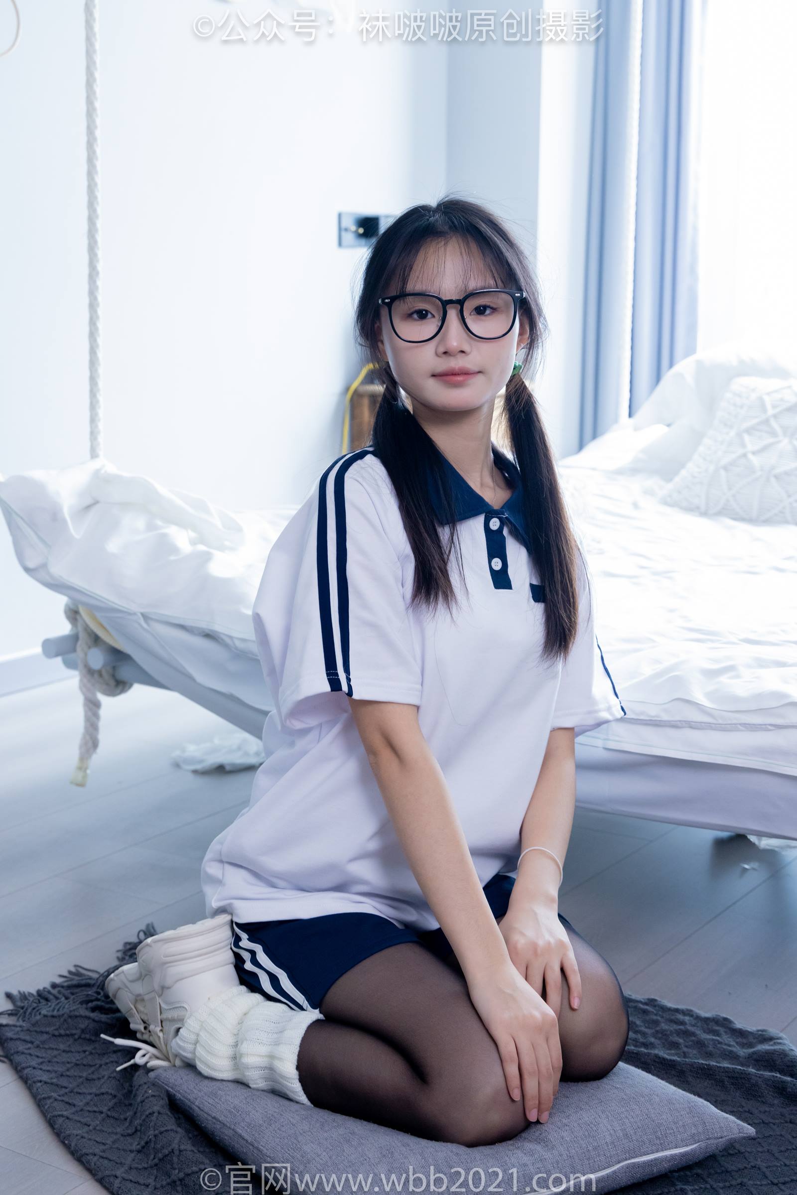 图片[54]-[BoBoSocks袜啵啵]NO.335 甜甜圈-校服、运动鞋、薄黑丝、袜套[154P] – 速更版-美库