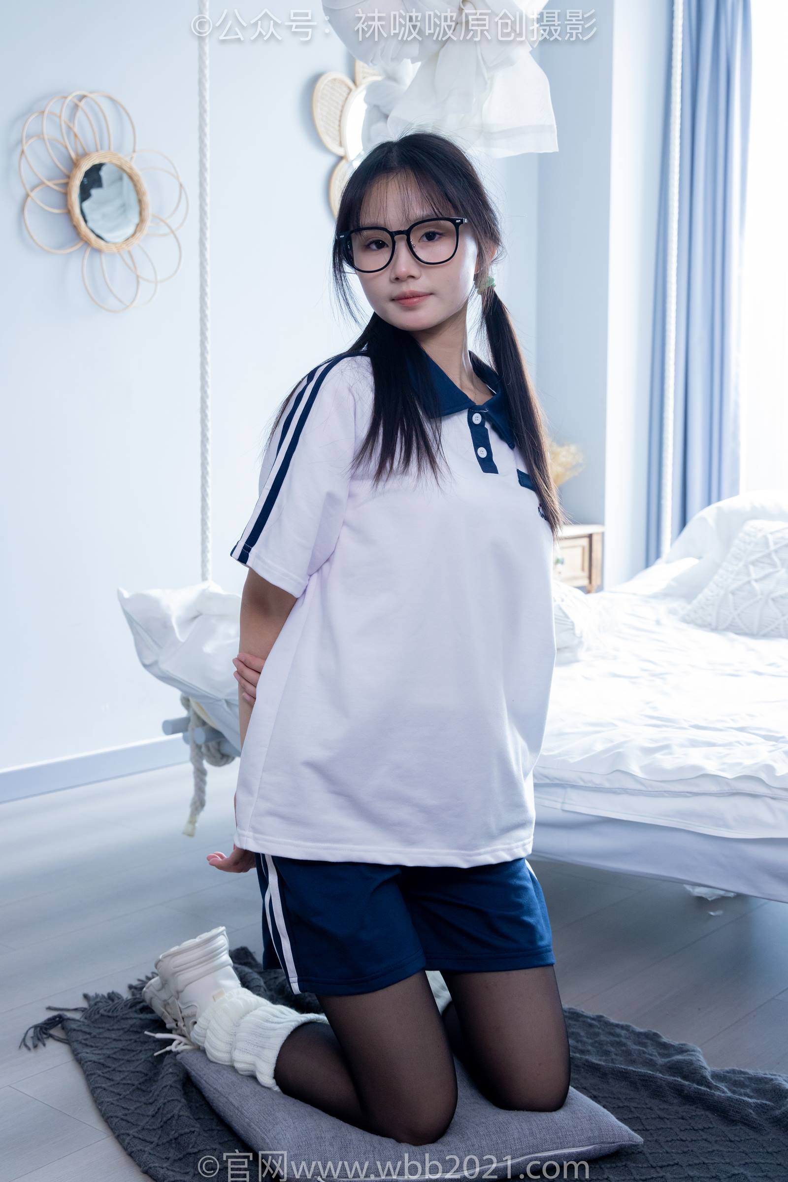 图片[59]-[BoBoSocks袜啵啵]NO.335 甜甜圈-校服、运动鞋、薄黑丝、袜套[154P] – 速更版-美库