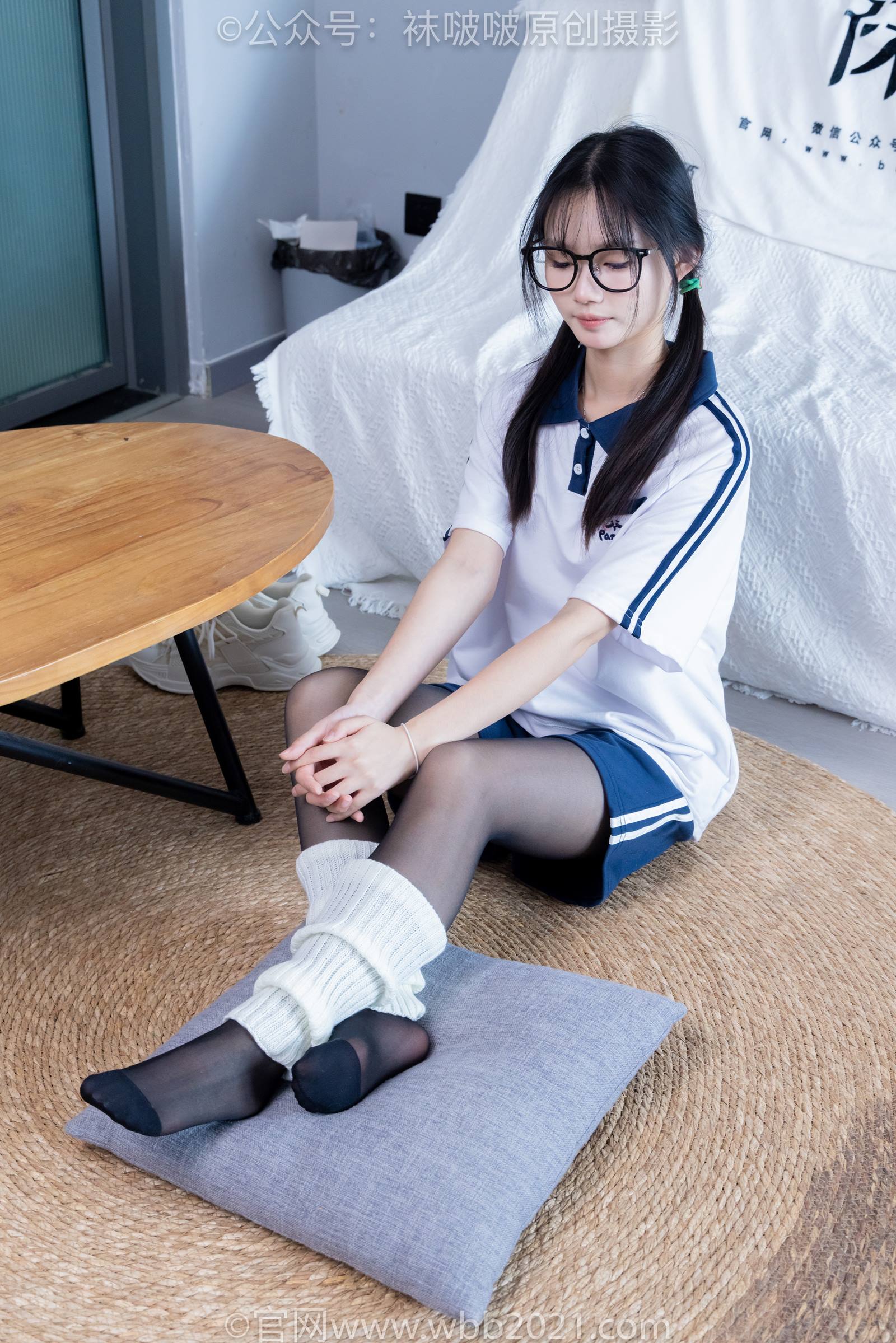 图片[84]-[BoBoSocks袜啵啵]NO.335 甜甜圈-校服、运动鞋、薄黑丝、袜套[154P] – 速更版-美库