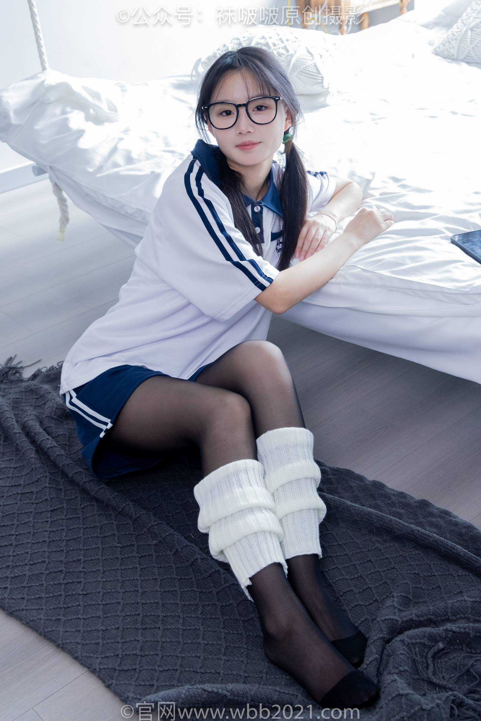 图片[119]-[BoBoSocks袜啵啵]NO.335 甜甜圈-校服、运动鞋、薄黑丝、袜套[154P] – 速更版-美库