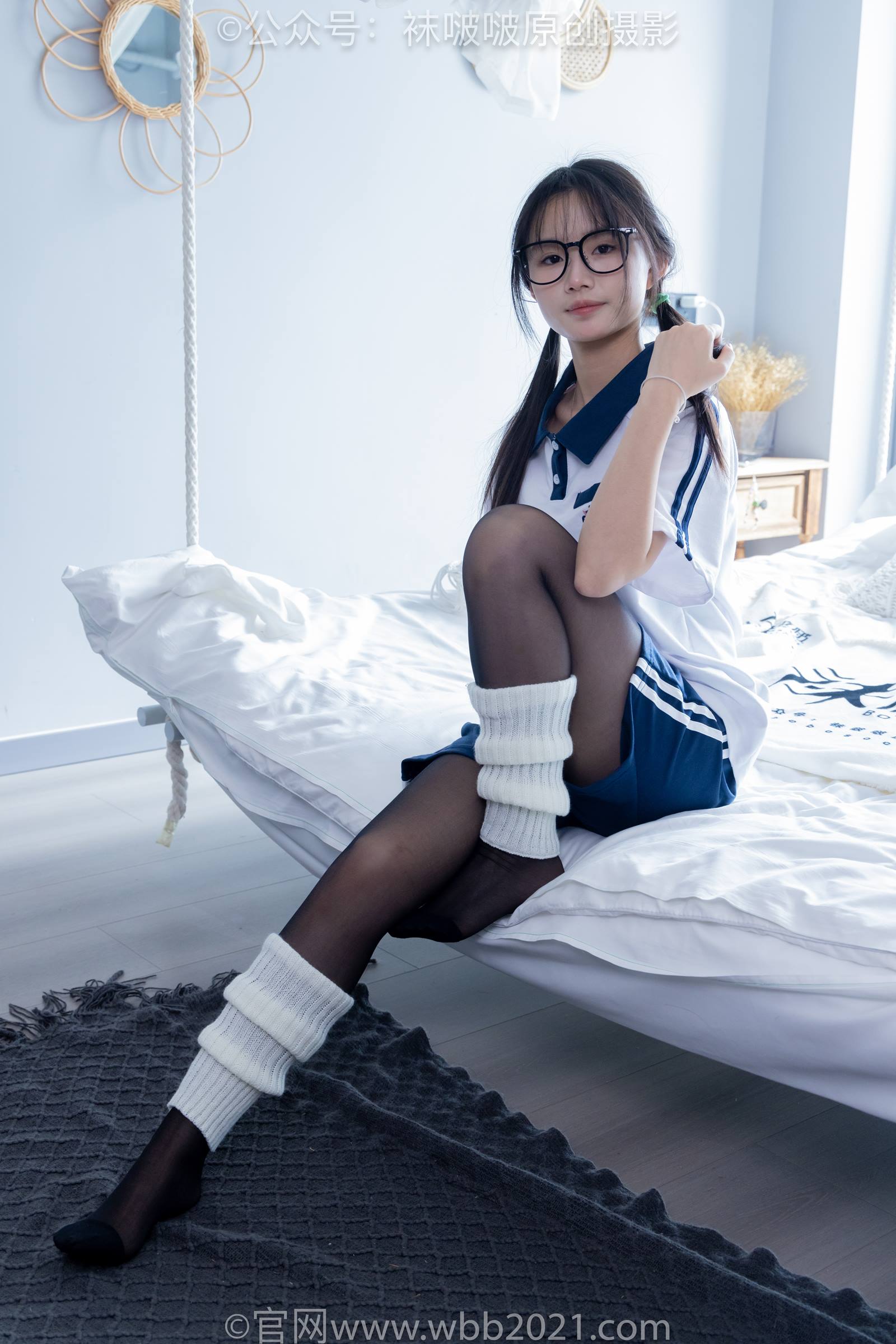 图片[131]-[BoBoSocks袜啵啵]NO.335 甜甜圈-校服、运动鞋、薄黑丝、袜套[154P] – 速更版-美库