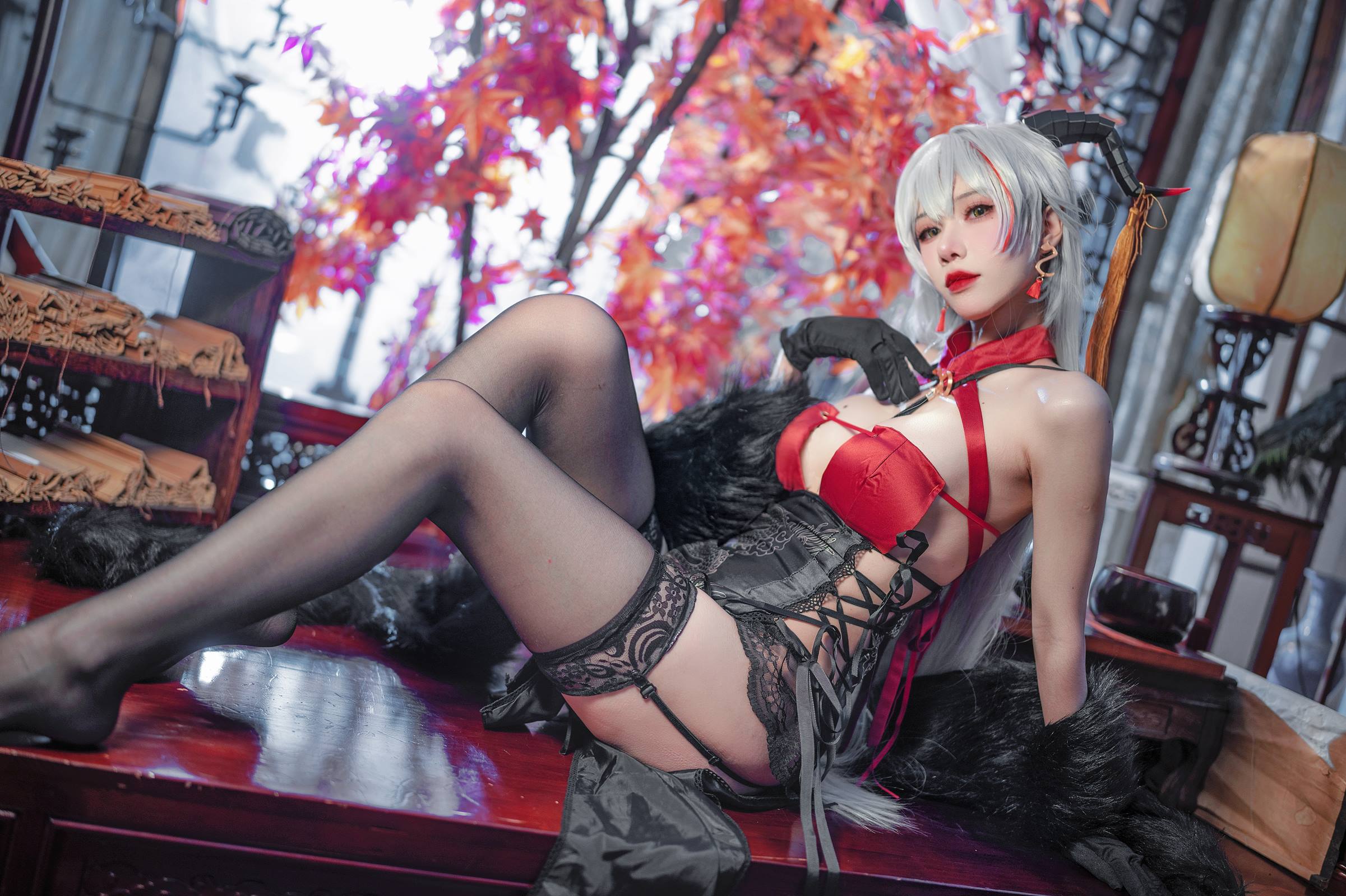 图片[14]-骨牙路子野 – 埃吉尔旗袍[17P] – 速更版-美库