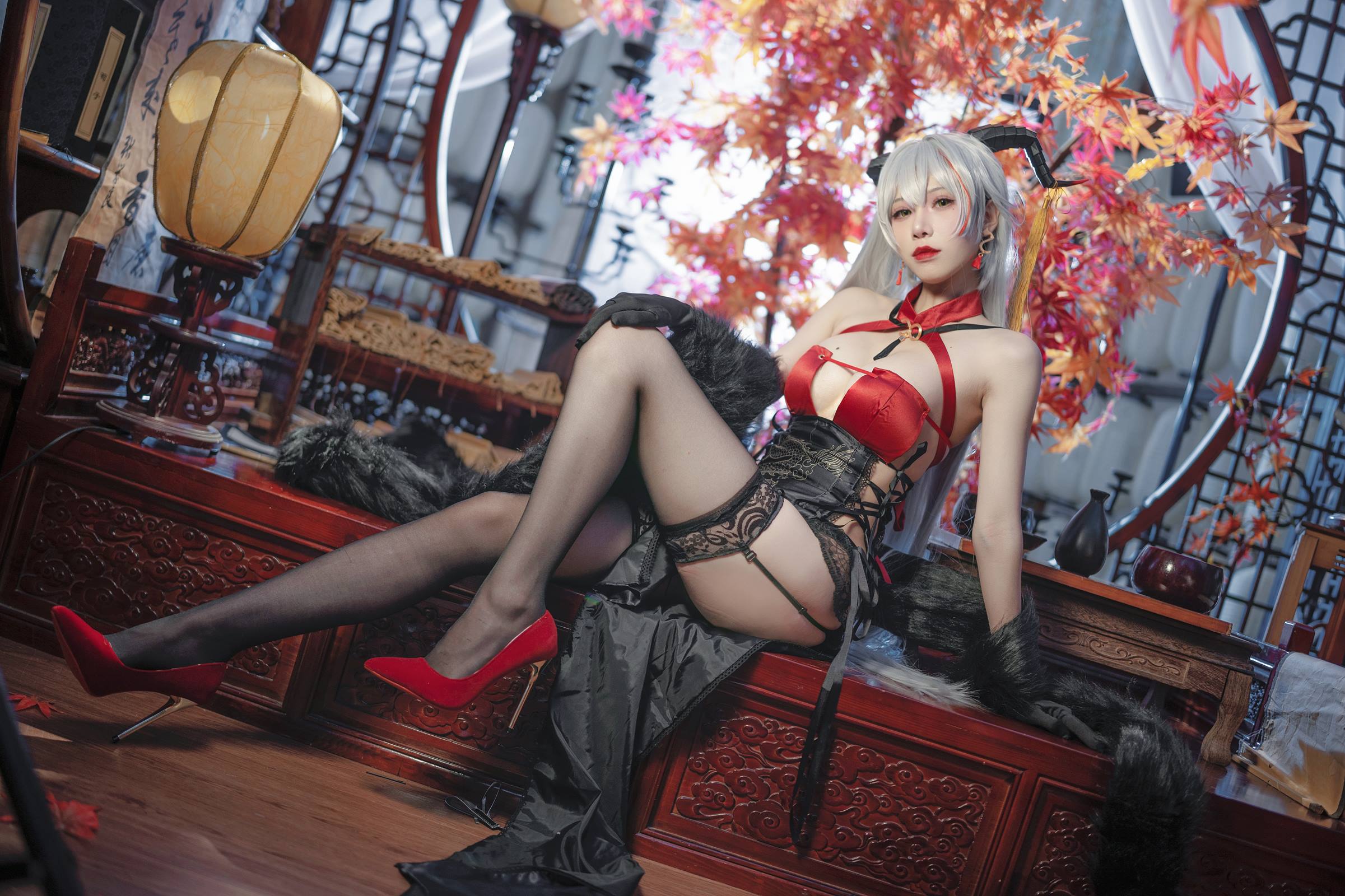 图片[17]-骨牙路子野 – 埃吉尔旗袍[17P] – 速更版-美库